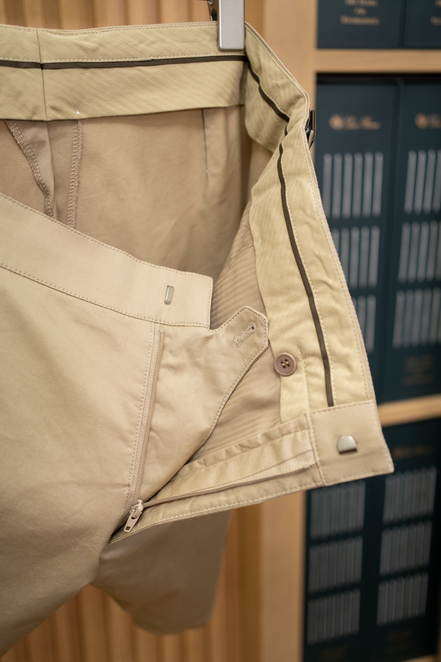 LP Khaki Adjustable Chino Shorts