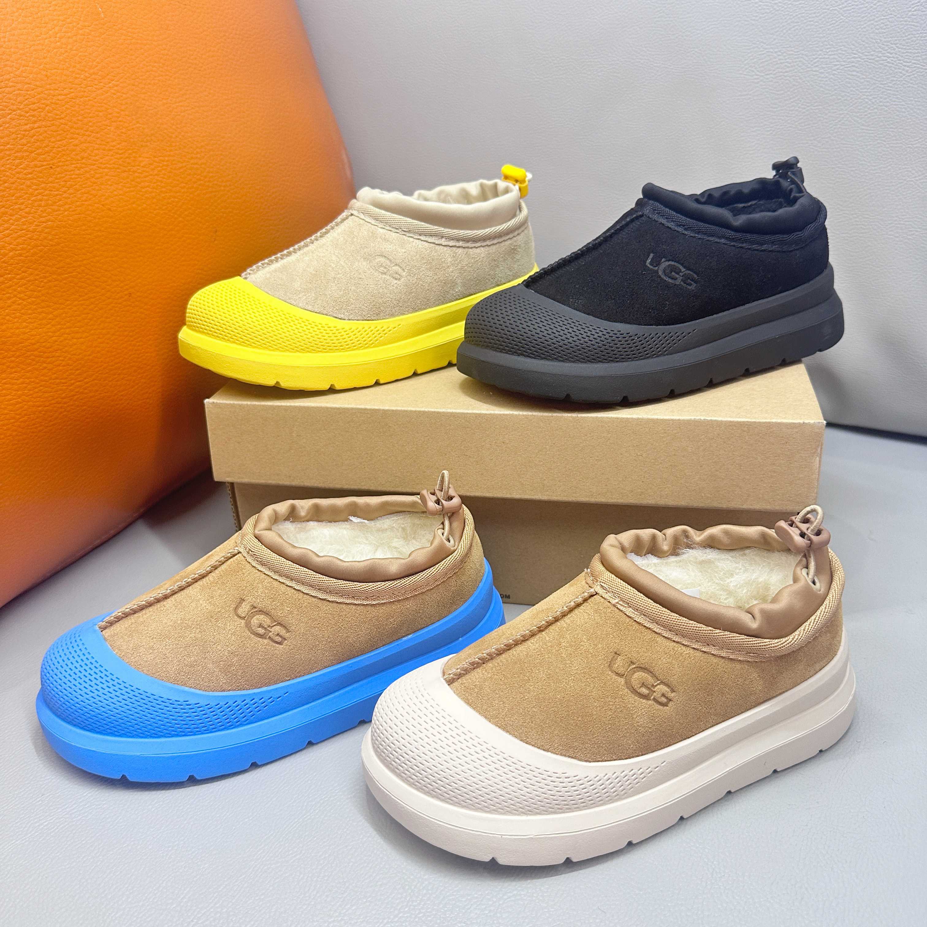 图片[8]-🚦UGG王一博男女同款塔斯曼羊毛一体亲子低帮雪地靴1144096 •尺码表🔻 量好脚长才是选码关键✔️ 🚨不同品牌，不同系列的鞋子，鞋码会存在差异，一定要量好宝宝脚长，脚长对照尺码表【参考适合脚长选码数 🚨孩子3个月脚长就会有变化，多花一分钟选码，节省换码一周的时间👊-选品中心