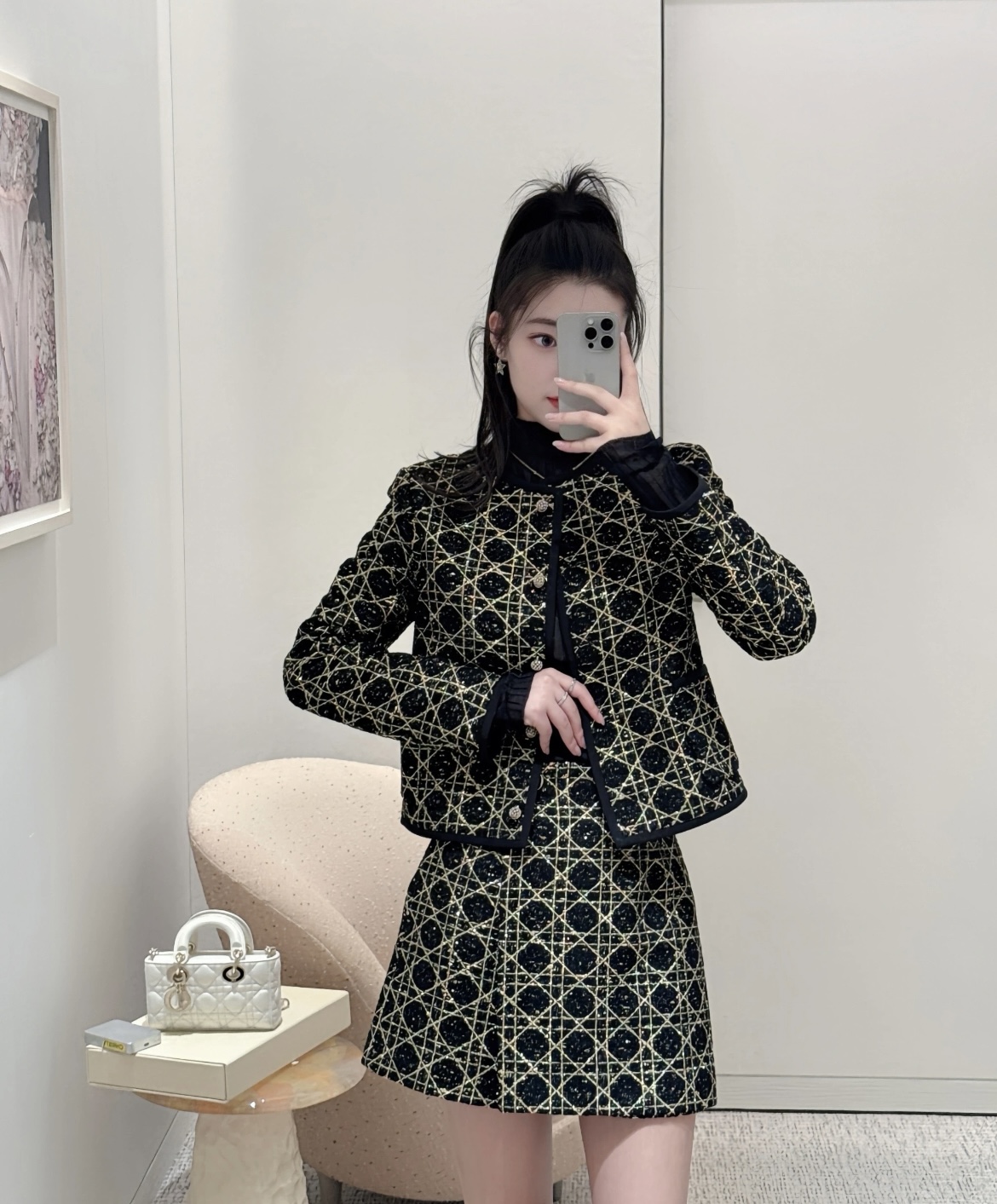 NO:667664,Cabinet sister picture,  19860909柜姐图,, ,Women's clothing