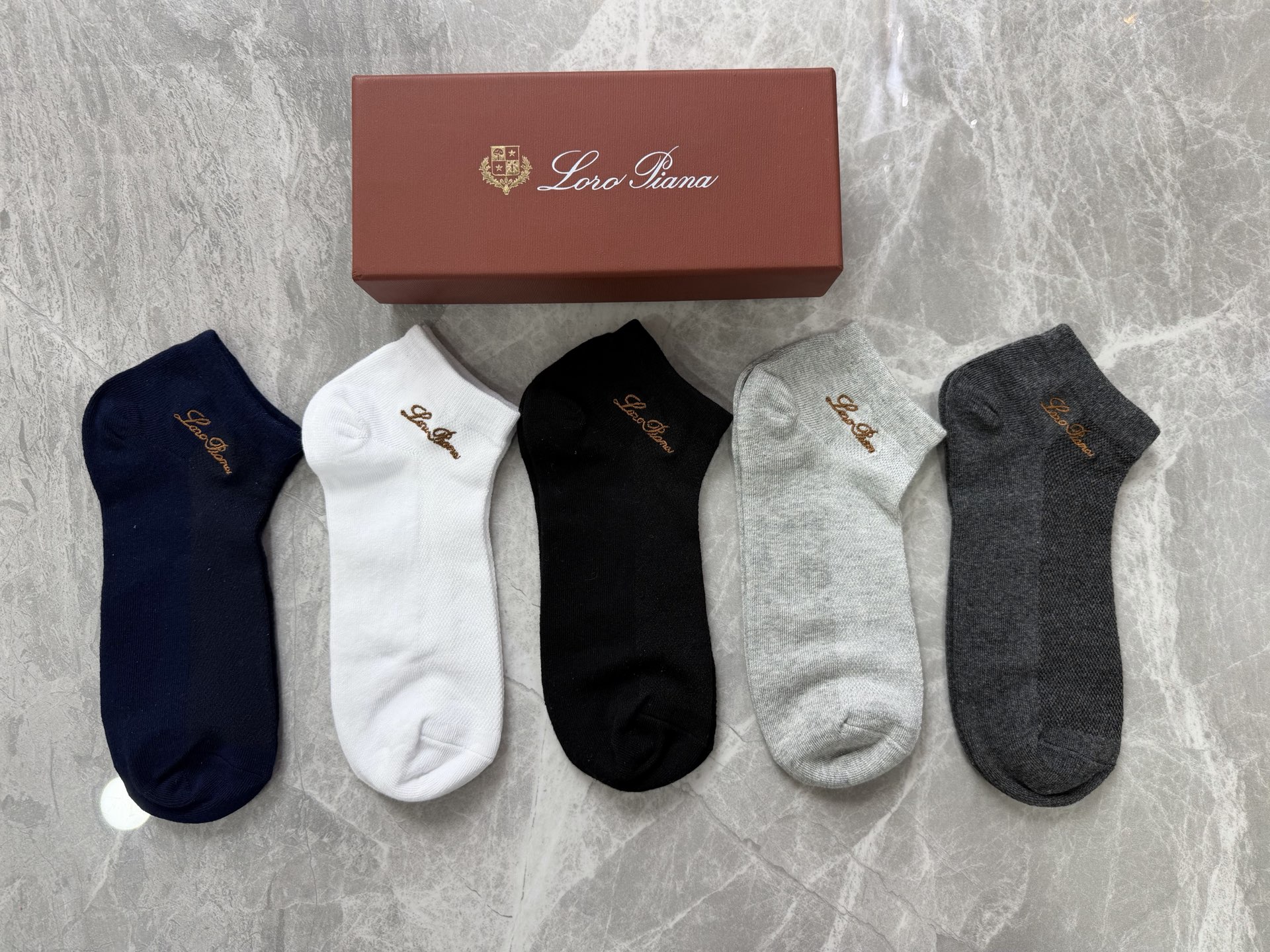 🔥🔥🔥网面 新款 LP短袜 [强]高品质 上脚非常舒适 吸汗透气防滑 送人或自用都值得推荐 一盒五双