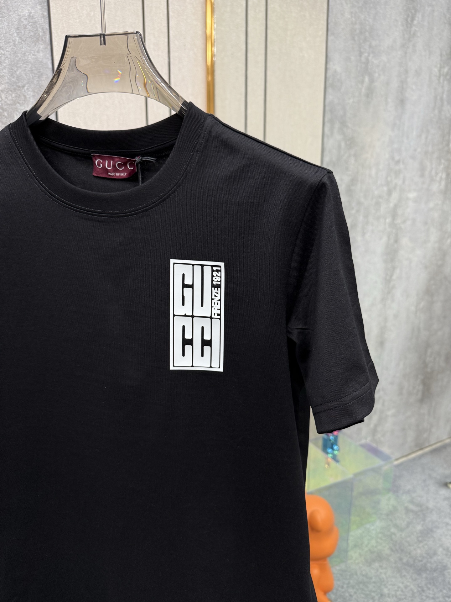 Gucci White T-Shirt with Embossed Silicone Logo - European Limited Edition 4 i1747372184183 1017 0 2
