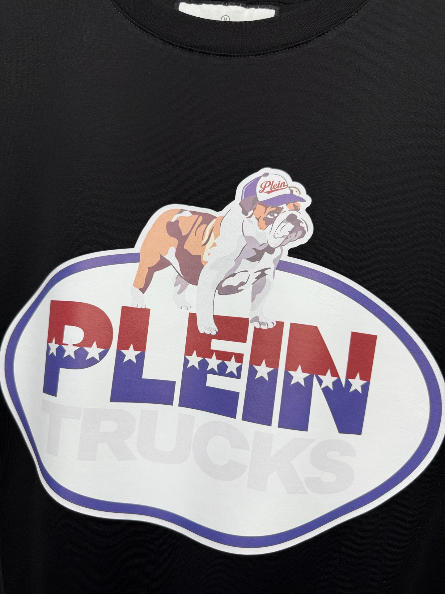 New P600 Philipp Plain Rogue Series T-shirt: European Risk Style Design, Silk-Cotton Fabric - 图片 2