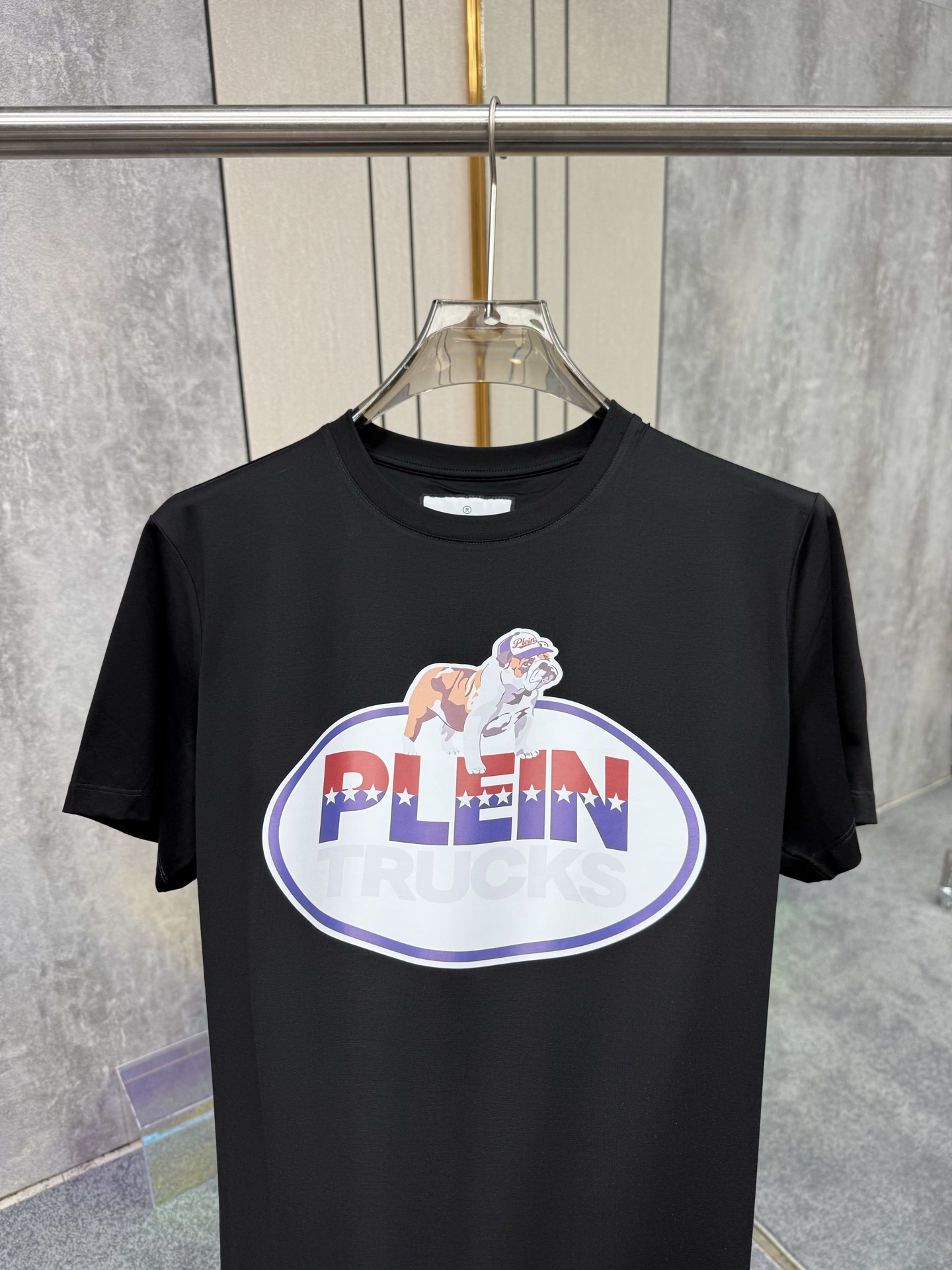 New P600 Philipp Plain Rogue Series T-shirt: European Risk Style Design, Silk-Cotton Fabric - 图片 4