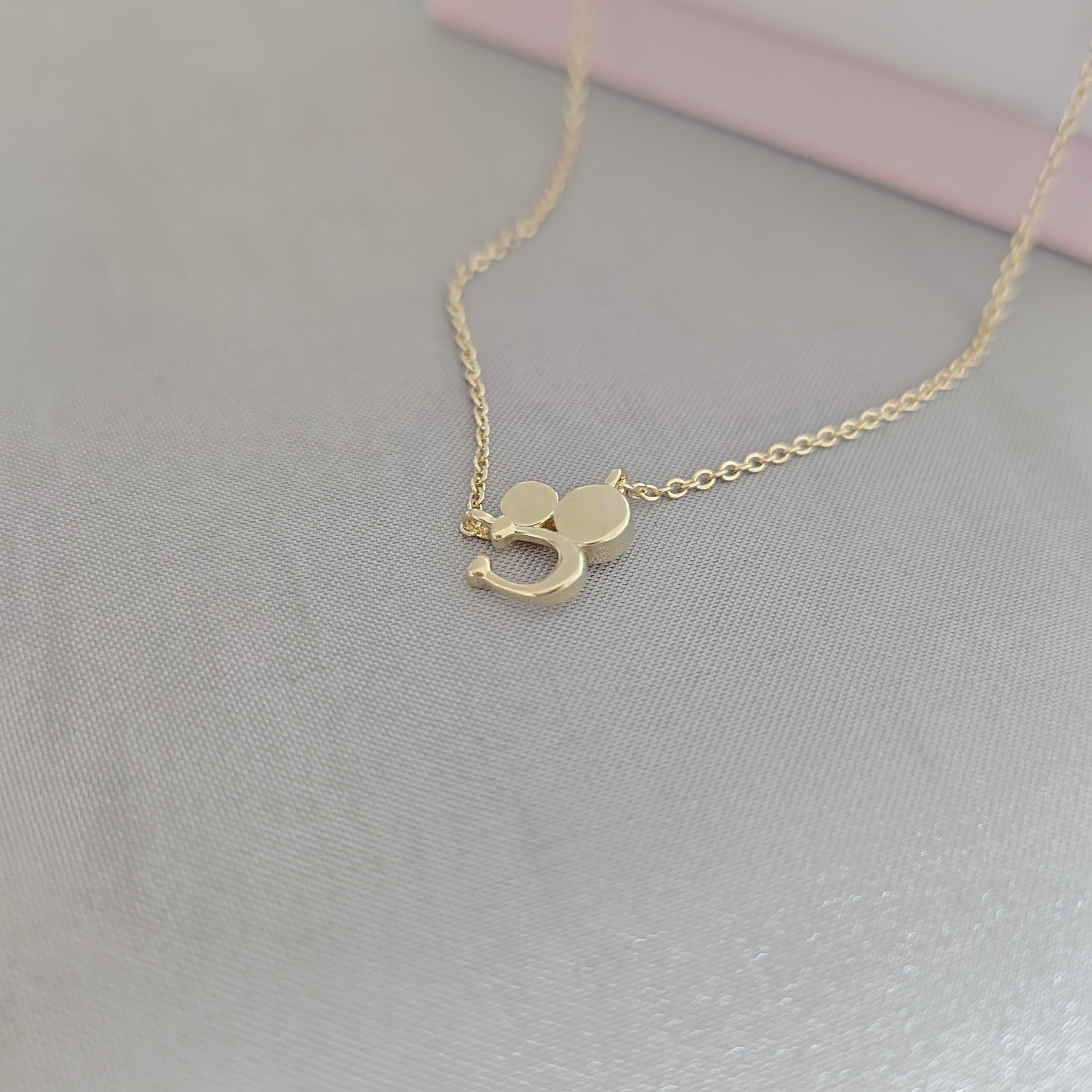 ￥108 蔻驰项链：COA新款项链钻不规则字母项链复古气质小众设计感项链