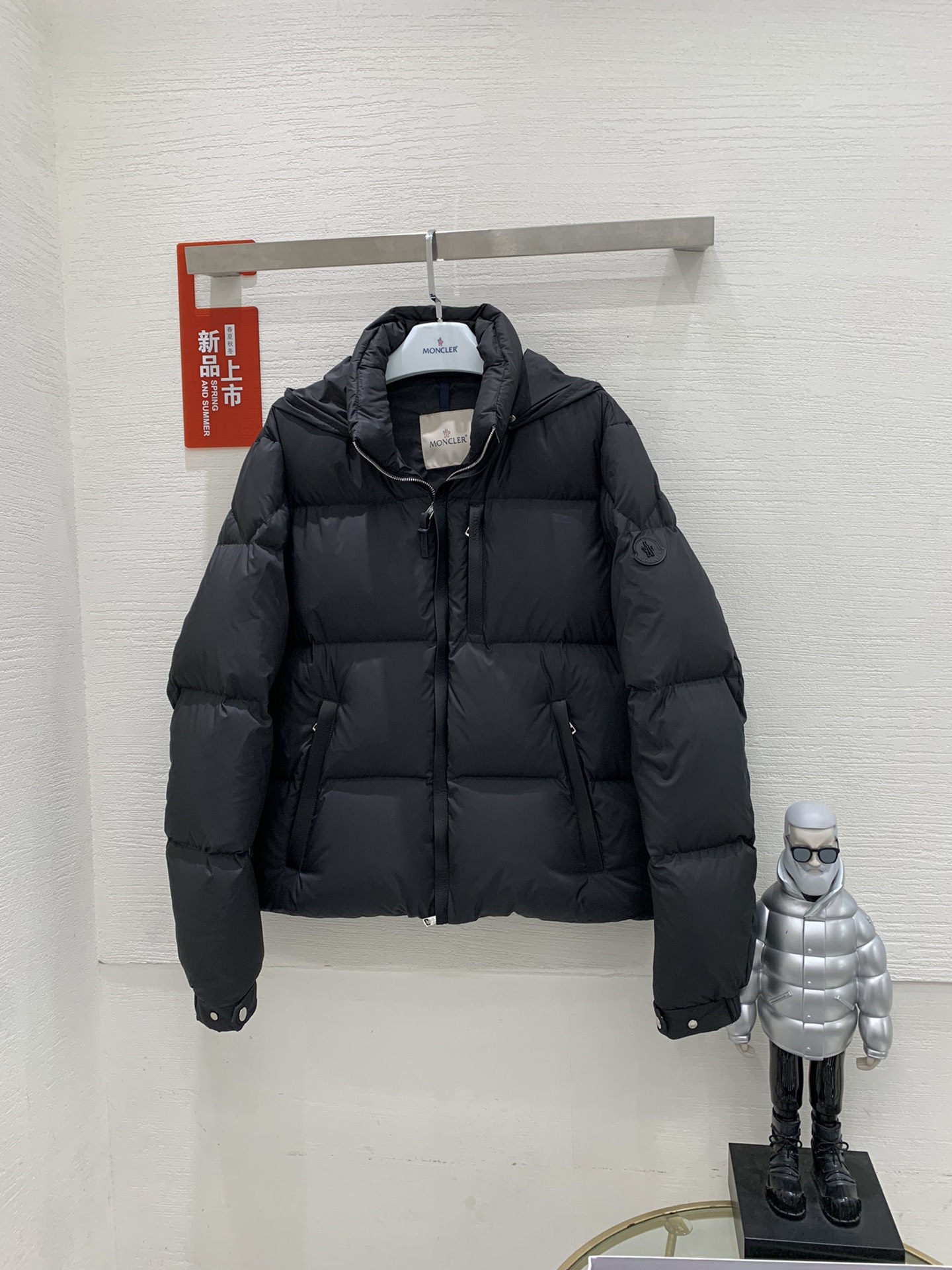 Moncler Clothing Coats & Jackets Down Jacket Black Brown Men Fall/Winter Collection