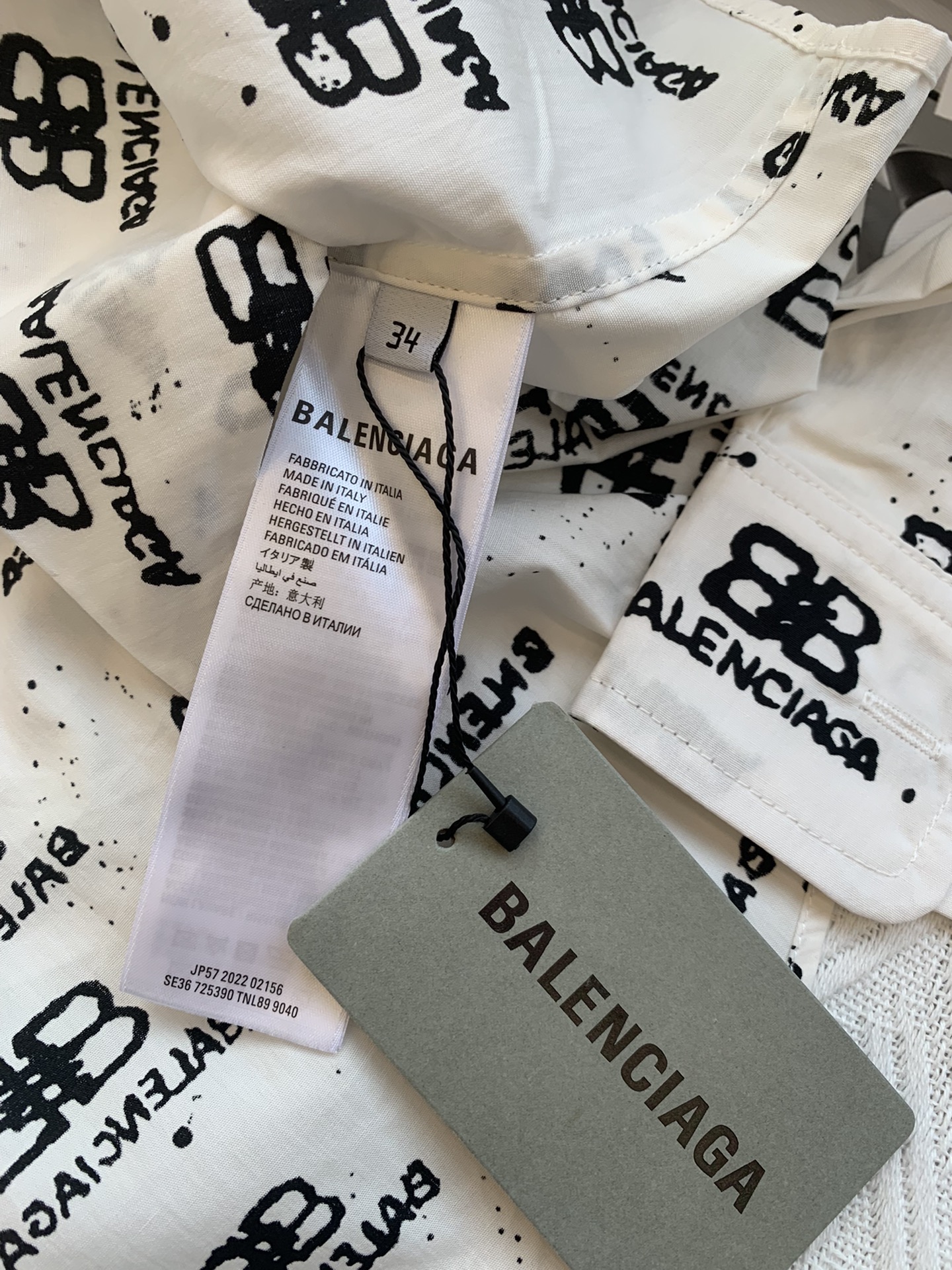 码数s.m.lBalenciaga巴黎世家春夏新品短袖T恤漂亮的衣服治愈所有的不开心宽松百搭自由自在幂式