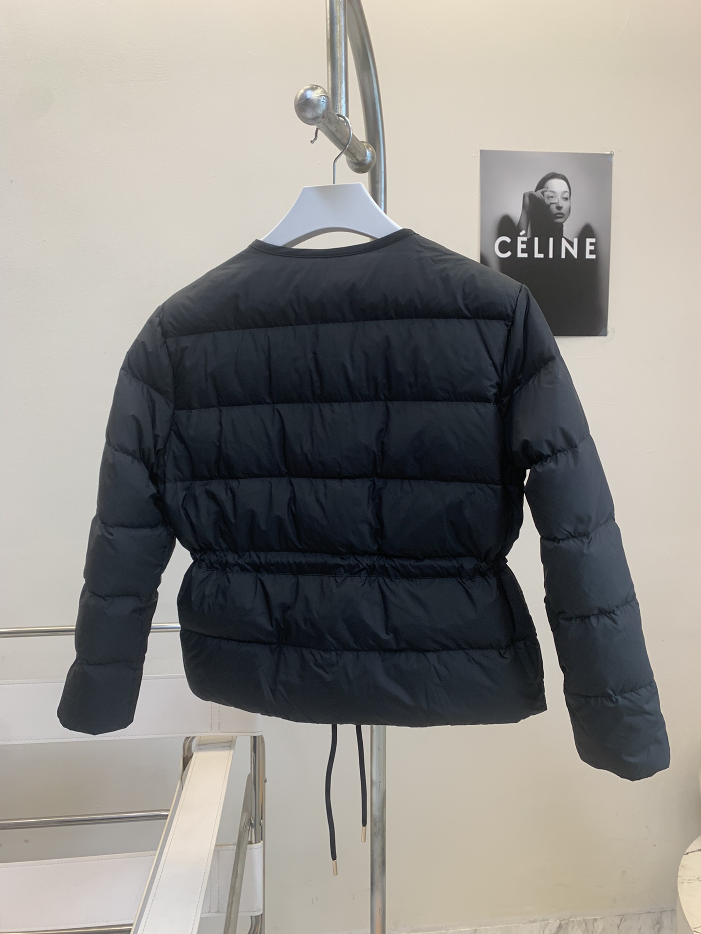 moncler2024新款女士小香风气质薄款圆领羽绒服款号ECHIONE尺码0123