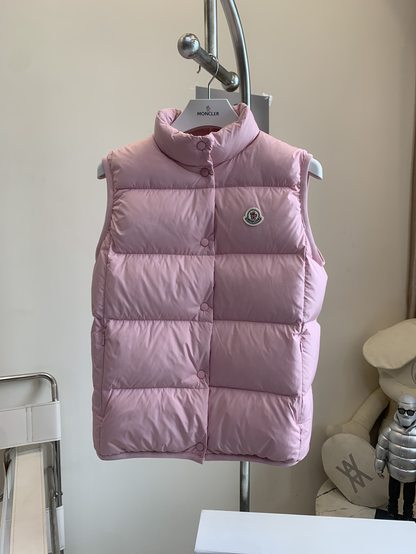 Moncler Vêtements Gilet Réplique 1: 1 de haute qualité
 Couleur beige Noir rose Blanc Collection automne – hiver