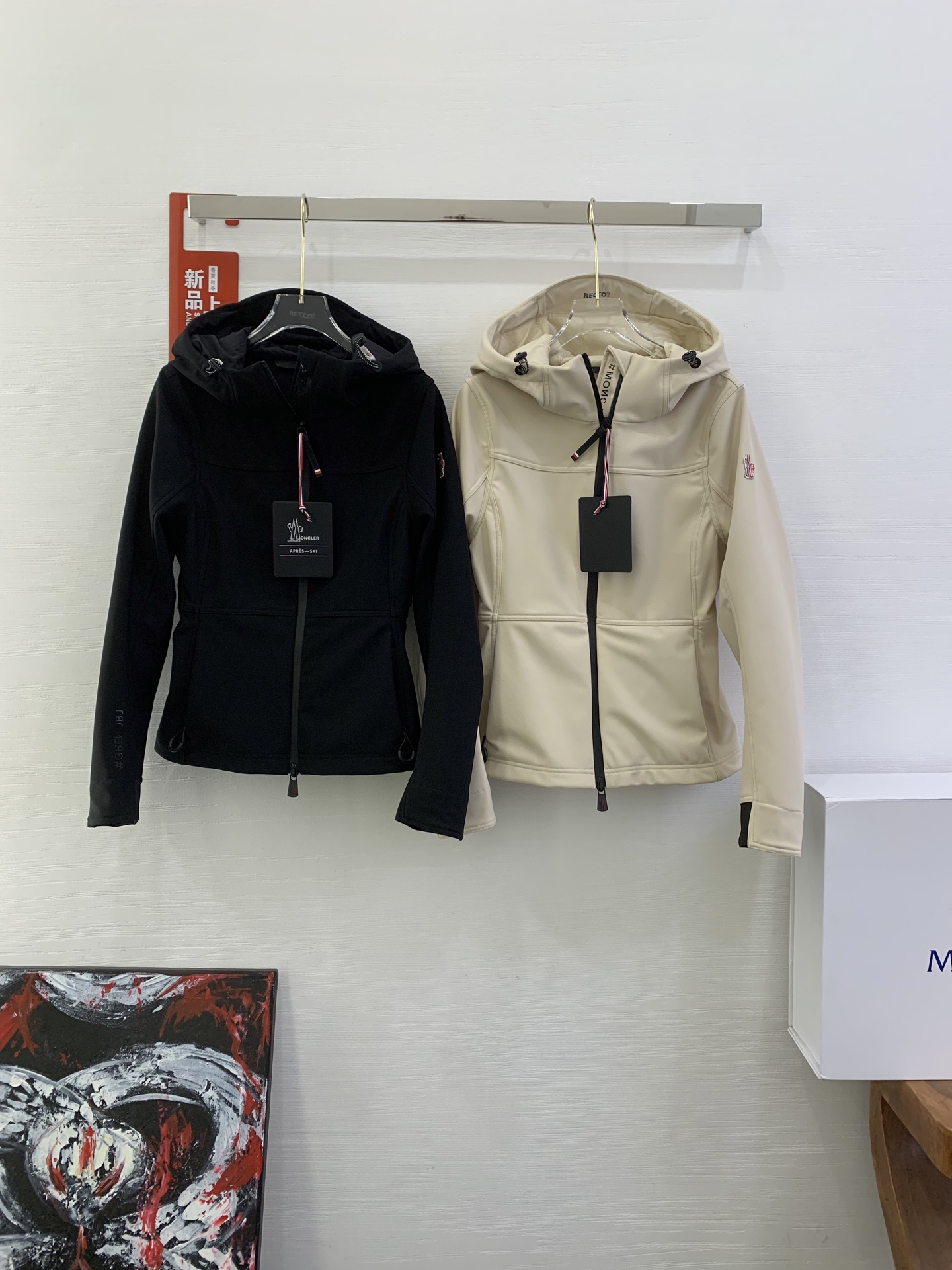 NO:318019,Mc new ski suit, black color * light beige, 0-1-2-3,,alexander wang19860909Mc新款滑雪服 颜色黑色*浅米色 码数0-1-2-3,,alexander wang,Women's clothing