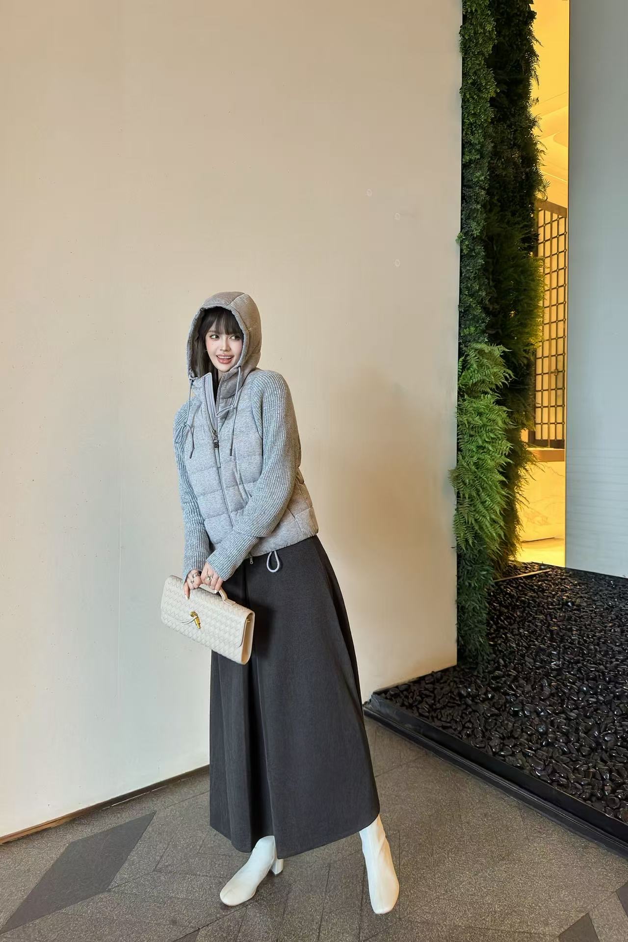 NO:549997,Gray upper body picture~,alexander wang19860909灰色上身图～,,alexander wang,Women's clothing