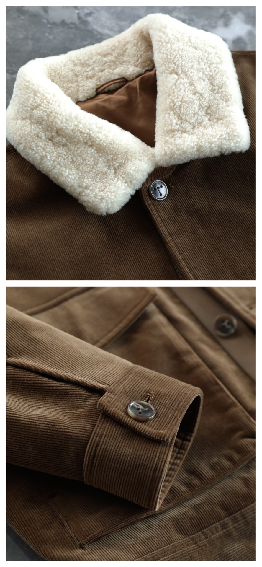 棉服 🆕-这件灯芯绒棉衣，把复古穿出了新味道 灯芯绒总让人想起老气横秋的旧时光？这款飞行员夹克彻底颠覆这