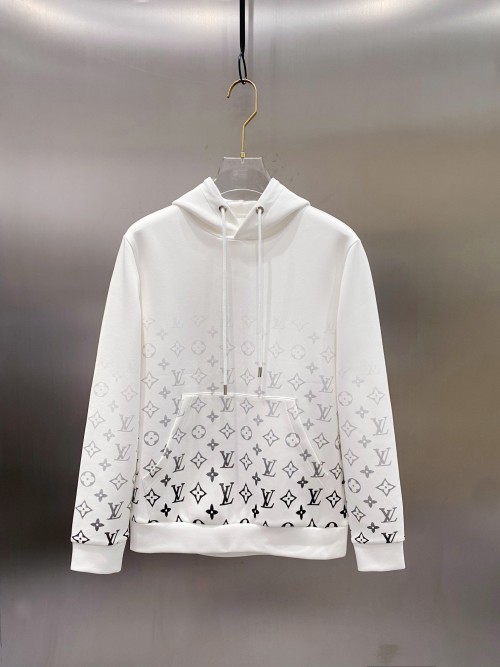 Louis Vuitton 2025 Pre-Fall White Monogram Hoodie, High-Quality, Limited Edition 11 Louis Vuitton 2025 Pre-Fall White Monogram Hoodie, High-Quality, Limited Edition