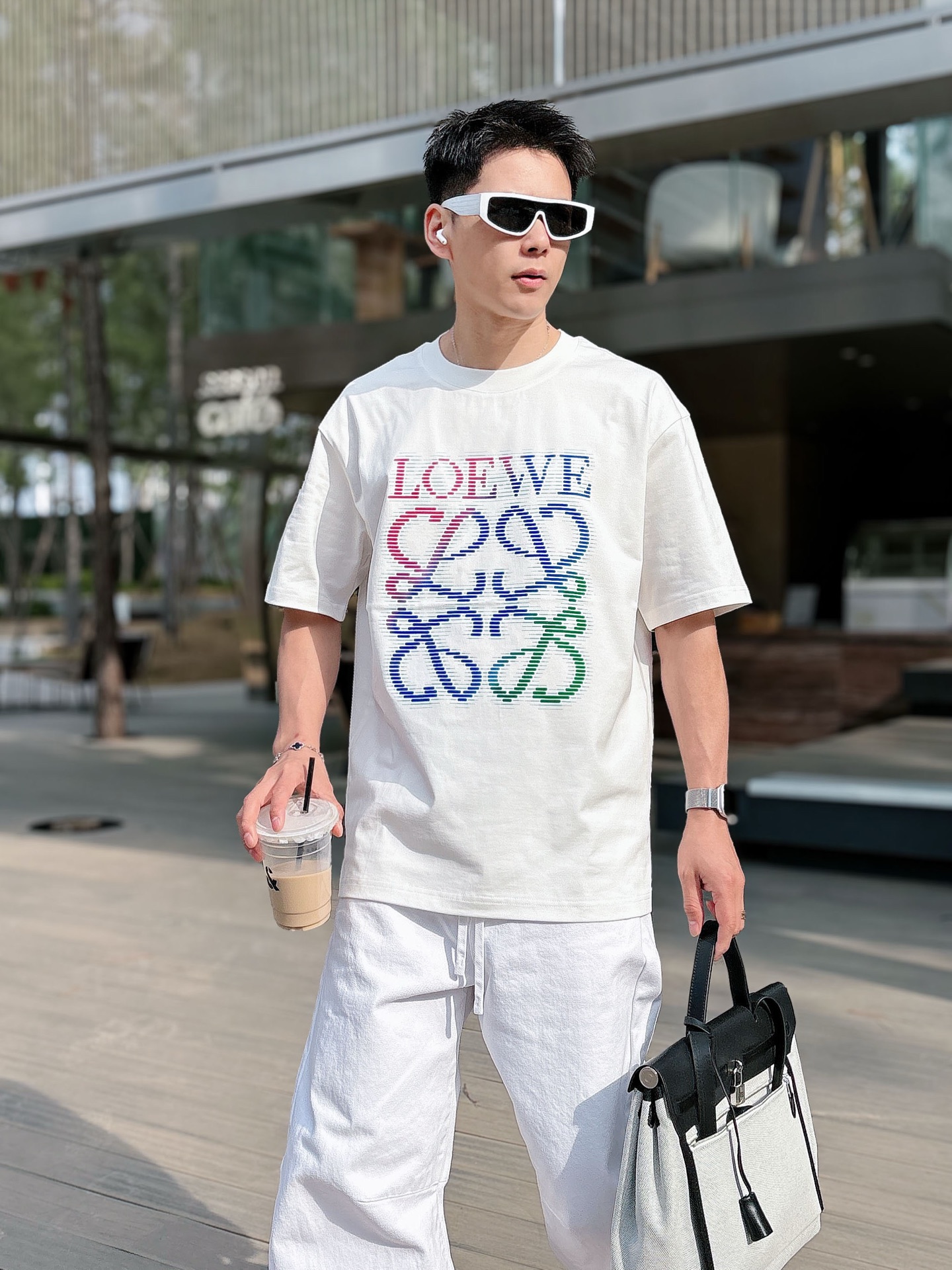 罗意威#LOEWE   2026春夏新款首发专柜最新款短袖圆领T恤 高端订制 设计前卫时尚！品牌logo