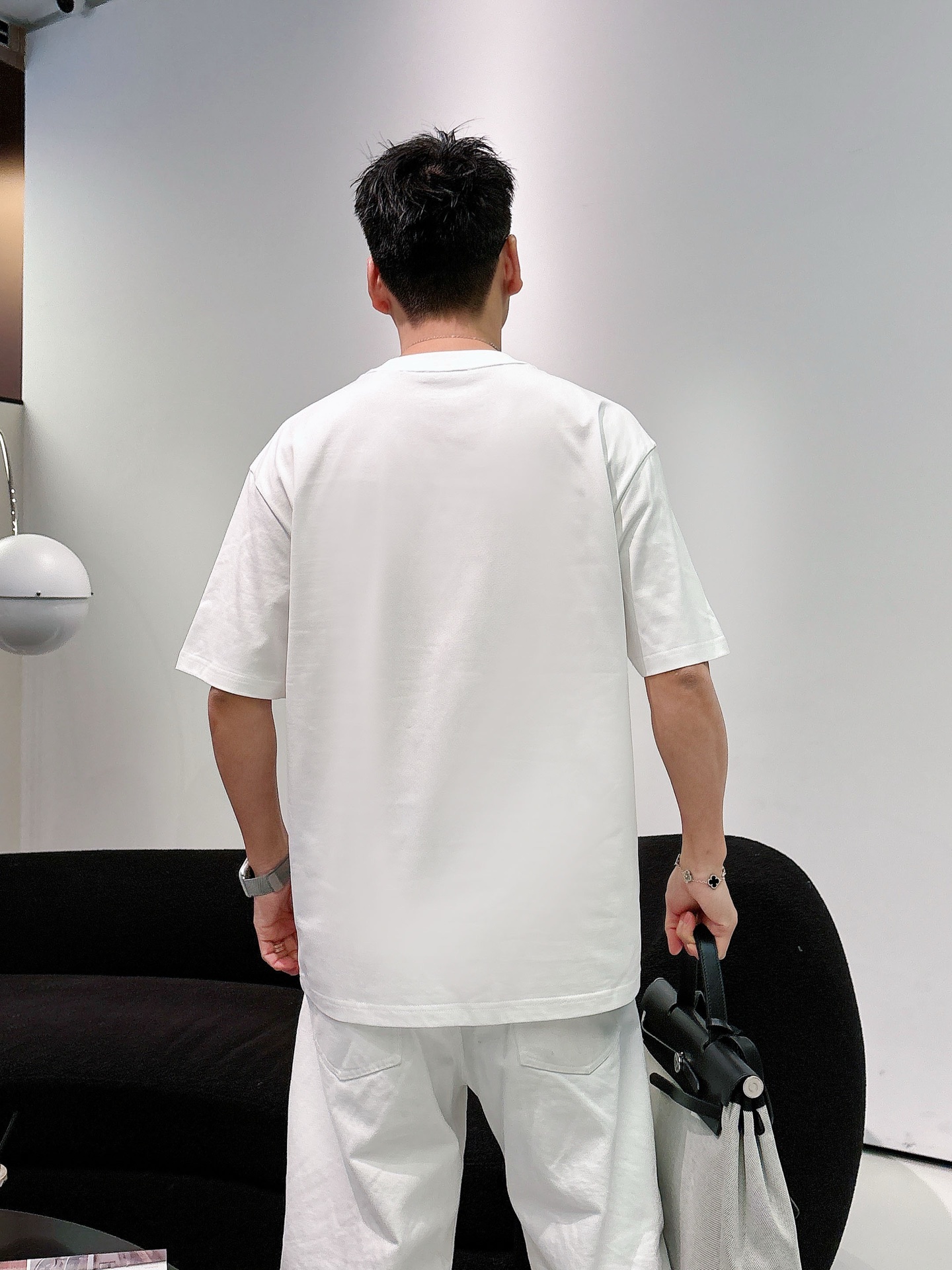 普拉达#PRADA   2026春夏新款首发专柜最新款短袖圆领T恤 高端订制 设计前卫时尚！品牌logo