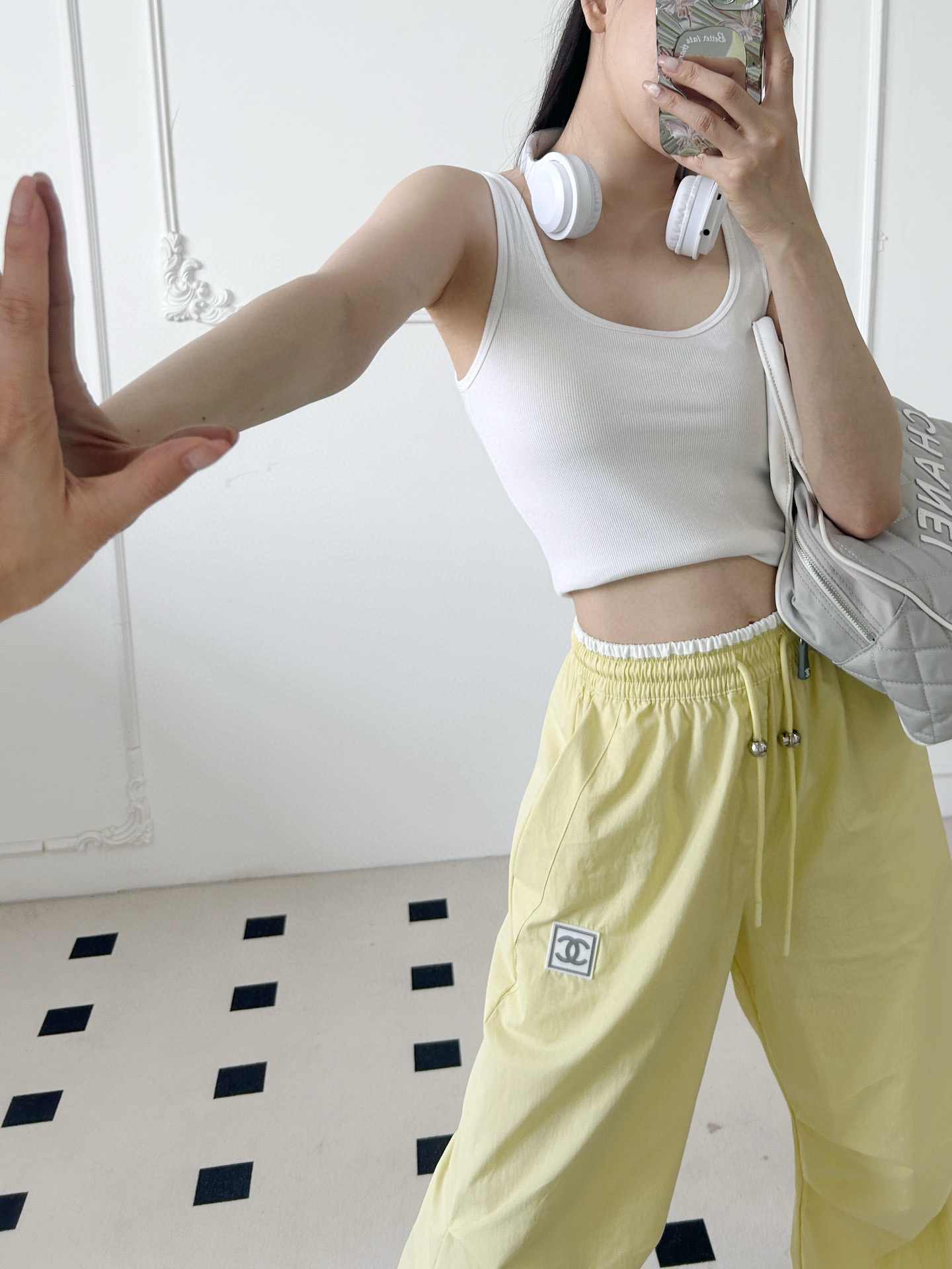 Chanel Wide-Leg Lounge Pants - Stylish and Comfortable, Versatile Design 3 i1747062055949 1386 0 2