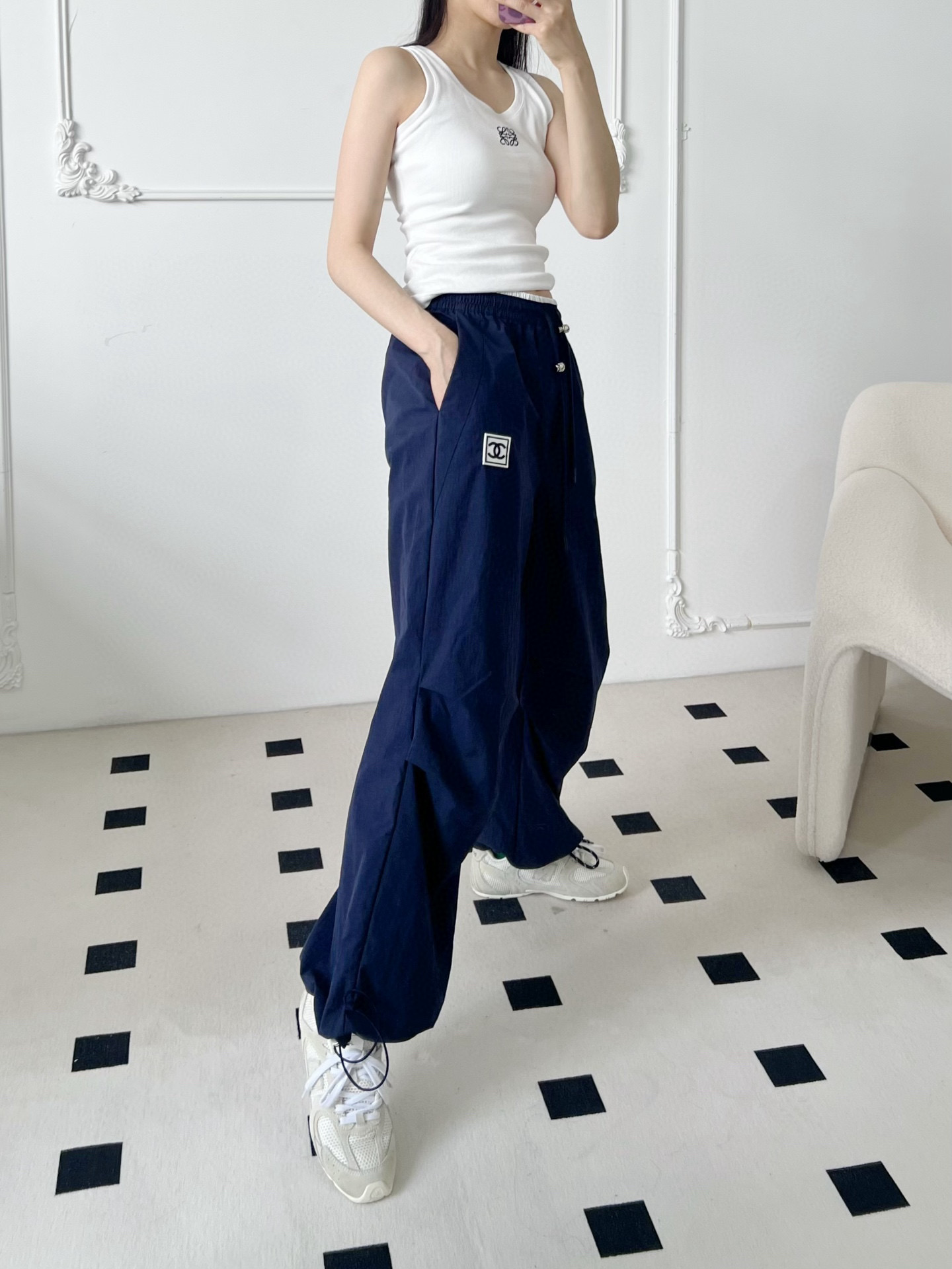 Chanel Wide-Legged Cargo Pants - Stylish, Comfortable, and Versatile Trousers 4 i1747062101181 6527 0 3