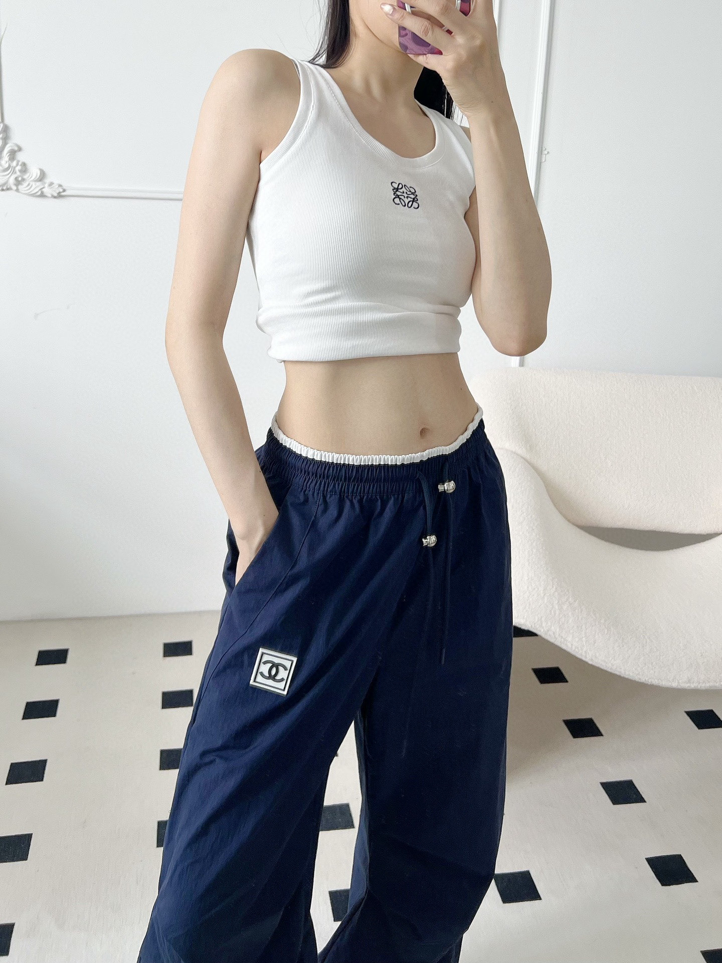 Chanel Wide-Legged Cargo Pants - Stylish, Comfortable, and Versatile Trousers 2 i1747062101341 8568 0 1