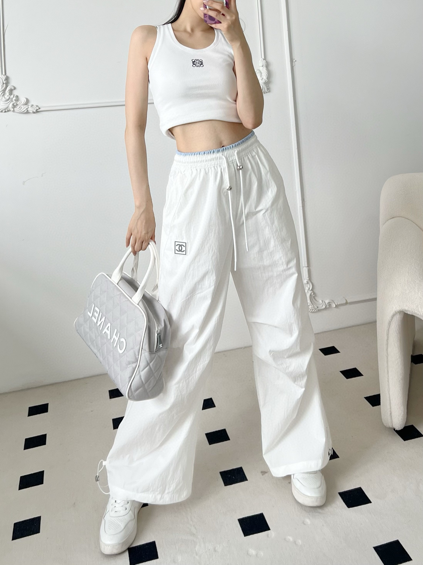 Chanel Wide-Leg Utility Pants | Fashionable, Lightweight & Comfortable 3 i1747062145241 199 0 2