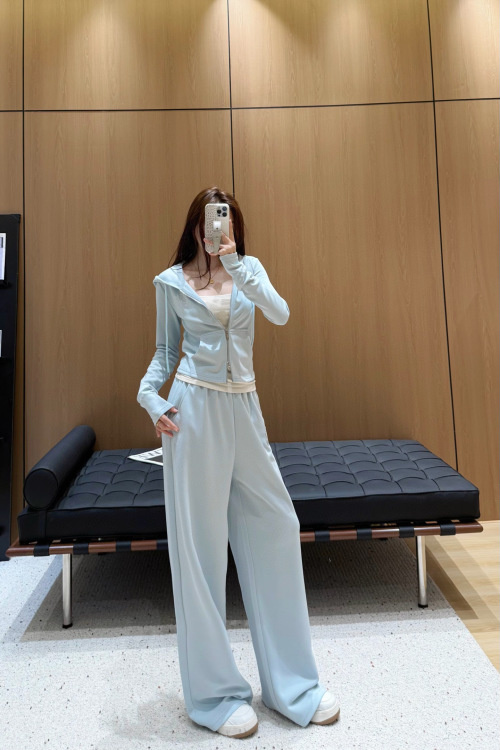 Trendy Chrome Hearts Inspired Hoodie & Wide Leg Pants Set - Street Style 1 Trendy Chrome Hearts Inspired Hoodie & Wide Leg Pants Set - Street Style