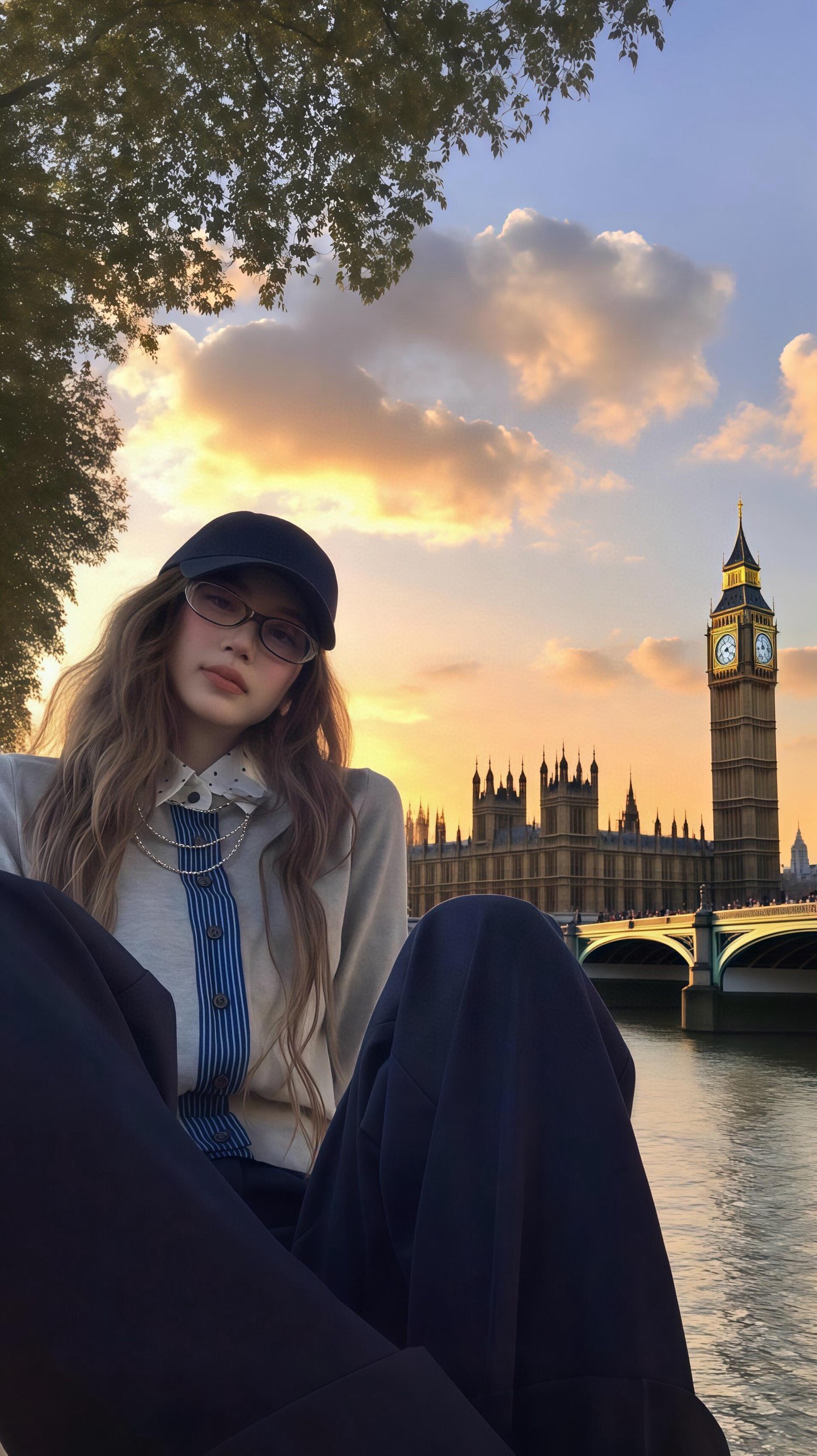 Retro Layered Knit Cardigan - Vintage Inspired Sweater with Delicate Embroidery