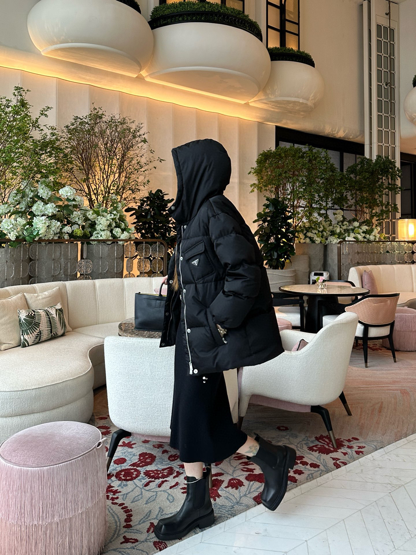 Pra Hooded Down Puffer Jacket with Belt - Stylish and Warm 8 i1757510467195 485 0 7