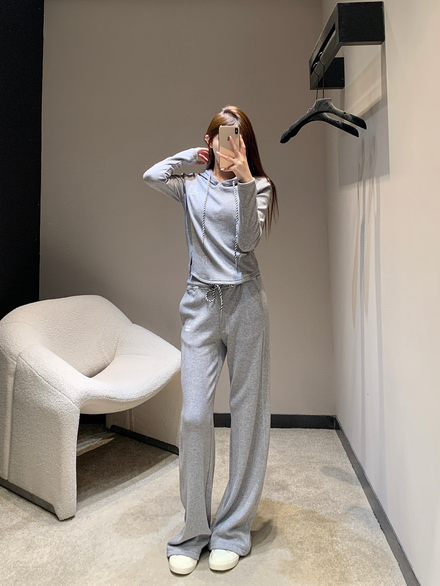 Miu Miu Women's Drawstring Hoodie and Wide Leg Pants Set 1 i1757683735892 2929 0 0