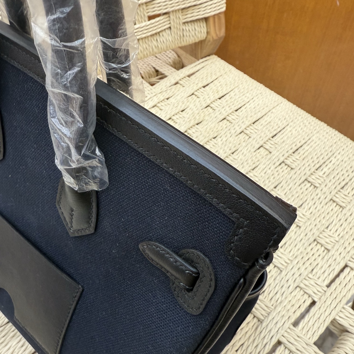🐎新品
Birkin Cargo 帆布铂金包 25cm 原厂进口Swift皮拼帆布【午夜蓝】银扣 通勤休闲包 男女通用款
限量版 专柜同步 全手工蜜蜡线缝制 纯钢五金 现货