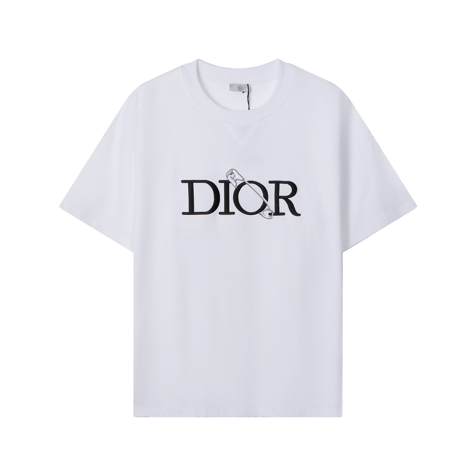 Dior Luxe
 Kleding T-Shirt AAA Class Replica
 Zwart Wit Unisex Katoen Korte mouw