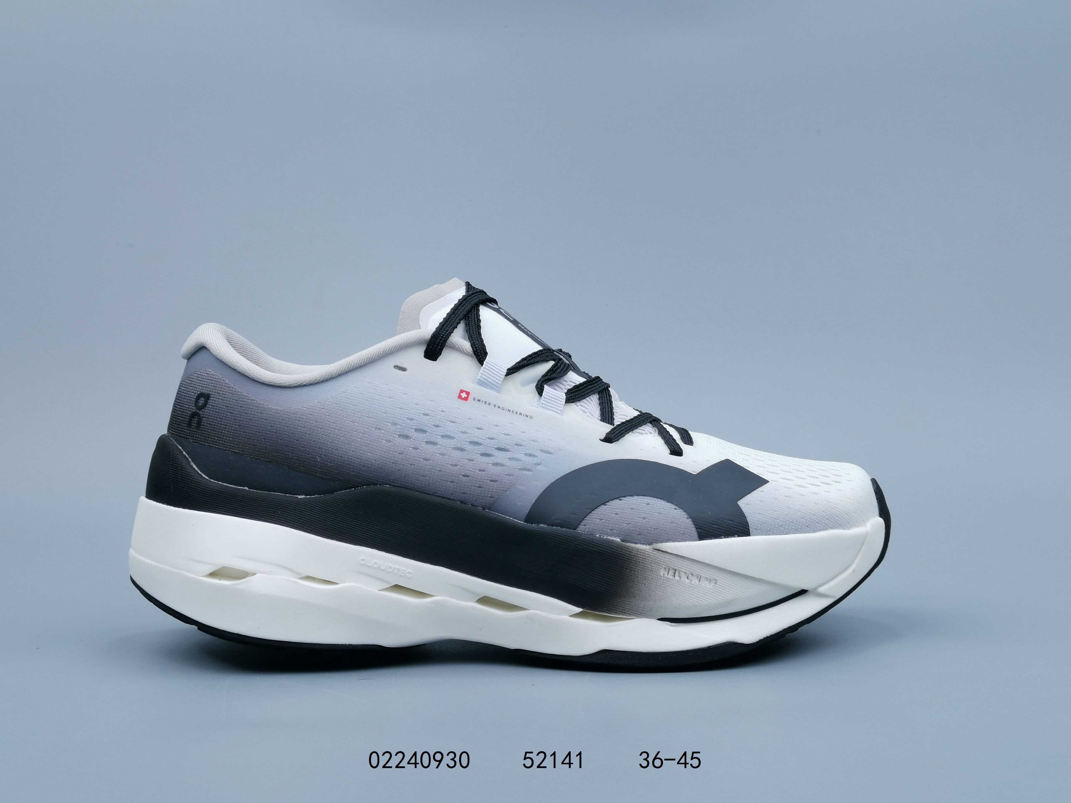 💰150
【新品🔥公司级】昂跑(On)Cloudboom Max 舒适时尚支撑 马拉松跑步鞋,On昂跑Cloudboom Max是一款专为马拉松跑者设计的长距离竞速跑鞋,采用双层Helion™ HF hyperfoam泡棉中底、含玻璃纤维的Speedboard®速度板和轻盈透气鞋面,提供强劲缓震、能量反馈和舒适脚感,适用于各个水平的马拉松跑者,Cloudboom Max搭载双层Helion™ HF hyperfoam泡棉中底,提供能量反馈和舒适脚感,配合含玻璃纤维的Speedboard®速度板,提升跑步效率和支撑性能。鞋面轻盈透气,能贴合并适应足部运动姿态,保持脚部干爽;橡胶外底具备良好抓地力,增强路面稳定性。
尺码: 36-45
编码: 02240930