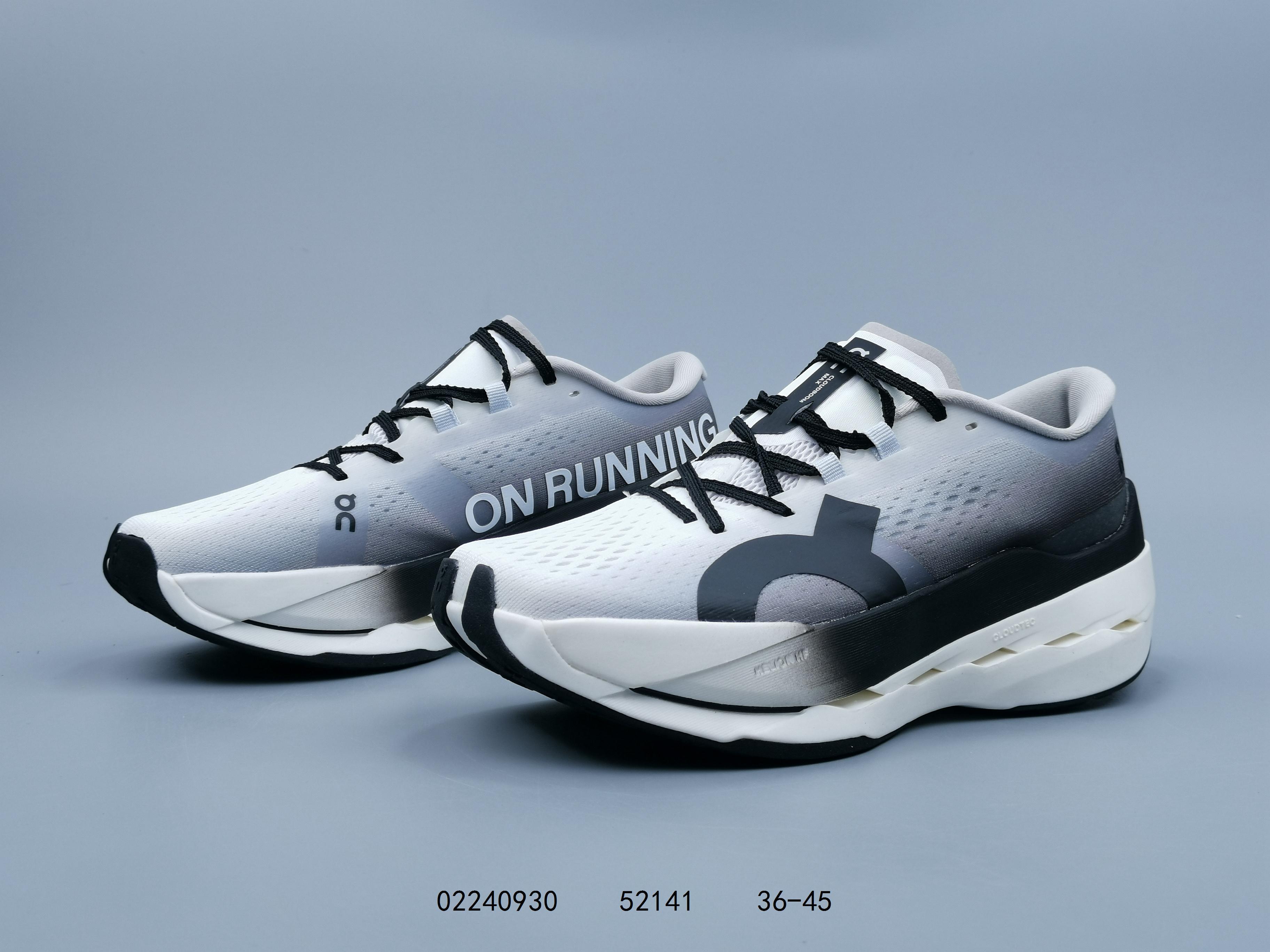 💰150
【新品🔥公司级】昂跑(On)Cloudboom Max 舒适时尚支撑 马拉松跑步鞋,On昂跑Cloudboom Max是一款专为马拉松跑者设计的长距离竞速跑鞋,采用双层Helion™ HF hyperfoam泡棉中底、含玻璃纤维的Speedboard®速度板和轻盈透气鞋面,提供强劲缓震、能量反馈和舒适脚感,适用于各个水平的马拉松跑者,Cloudboom Max搭载双层Helion™ HF hyperfoam泡棉中底,提供能量反馈和舒适脚感,配合含玻璃纤维的Speedboard®速度板,提升跑步效率和支撑性能。鞋面轻盈透气,能贴合并适应足部运动姿态,保持脚部干爽;橡胶外底具备良好抓地力,增强路面稳定性。
尺码: 36-45
编码: 02240930