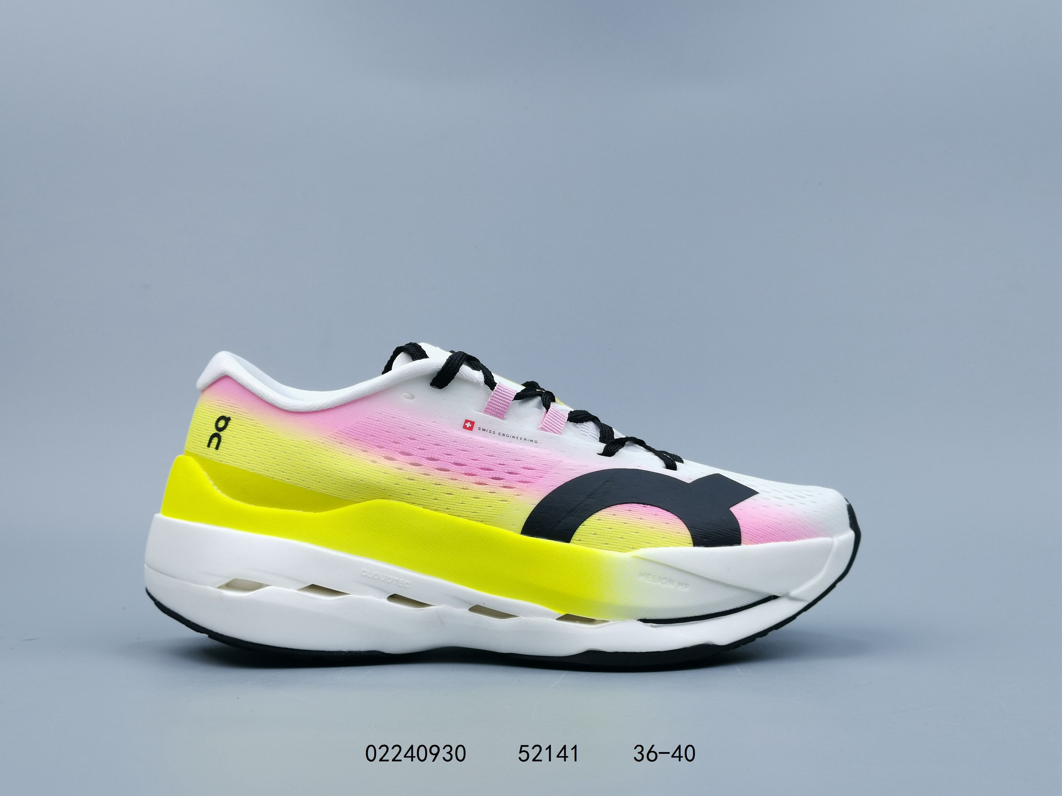 💰150
【新品🔥公司级】昂跑(On)Cloudboom Max 舒适时尚支撑 马拉松跑步鞋,On昂跑Cloudboom Max是一款专为马拉松跑者设计的长距离竞速跑鞋,采用双层Helion™ HF hyperfoam泡棉中底、含玻璃纤维的Speedboard®速度板和轻盈透气鞋面,提供强劲缓震、能量反馈和舒适脚感,适用于各个水平的马拉松跑者,Cloudboom Max搭载双层Helion™ HF hyperfoam泡棉中底,提供能量反馈和舒适脚感,配合含玻璃纤维的Speedboard®速度板,提升跑步效率和支撑性能。鞋面轻盈透气,能贴合并适应足部运动姿态,保持脚部干爽;橡胶外底具备良好抓地力,增强路面稳定性。
尺码: 36-40
编码: 02240930