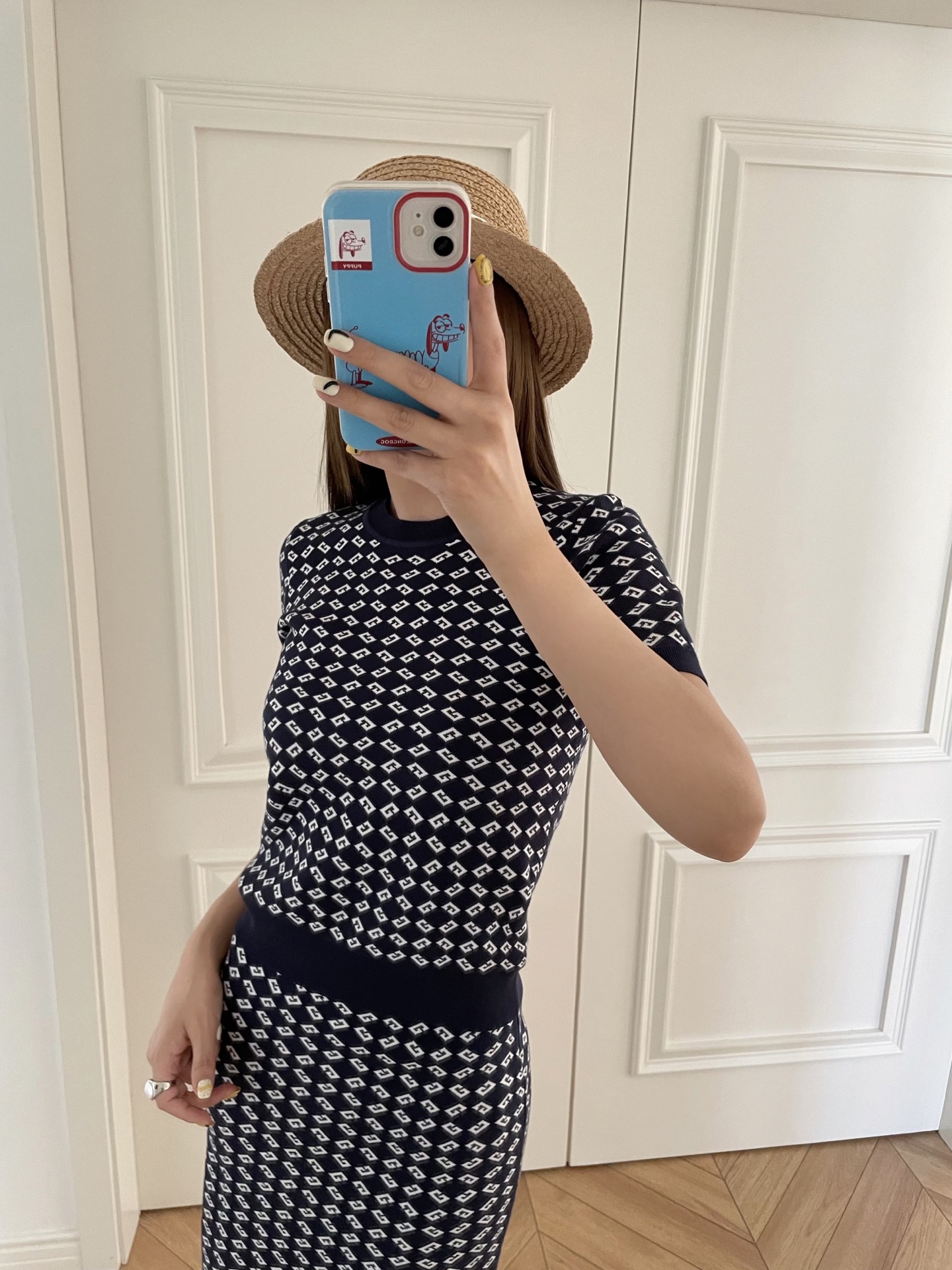 P506 BLOUSE P506 SEMI-SKIRT MIX - 图片 4