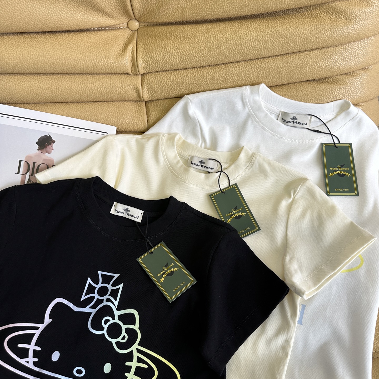 Fashion Summary: Versatile and Comfortable Summer T-Shirts with Saturn Kitty Design - 图片 4