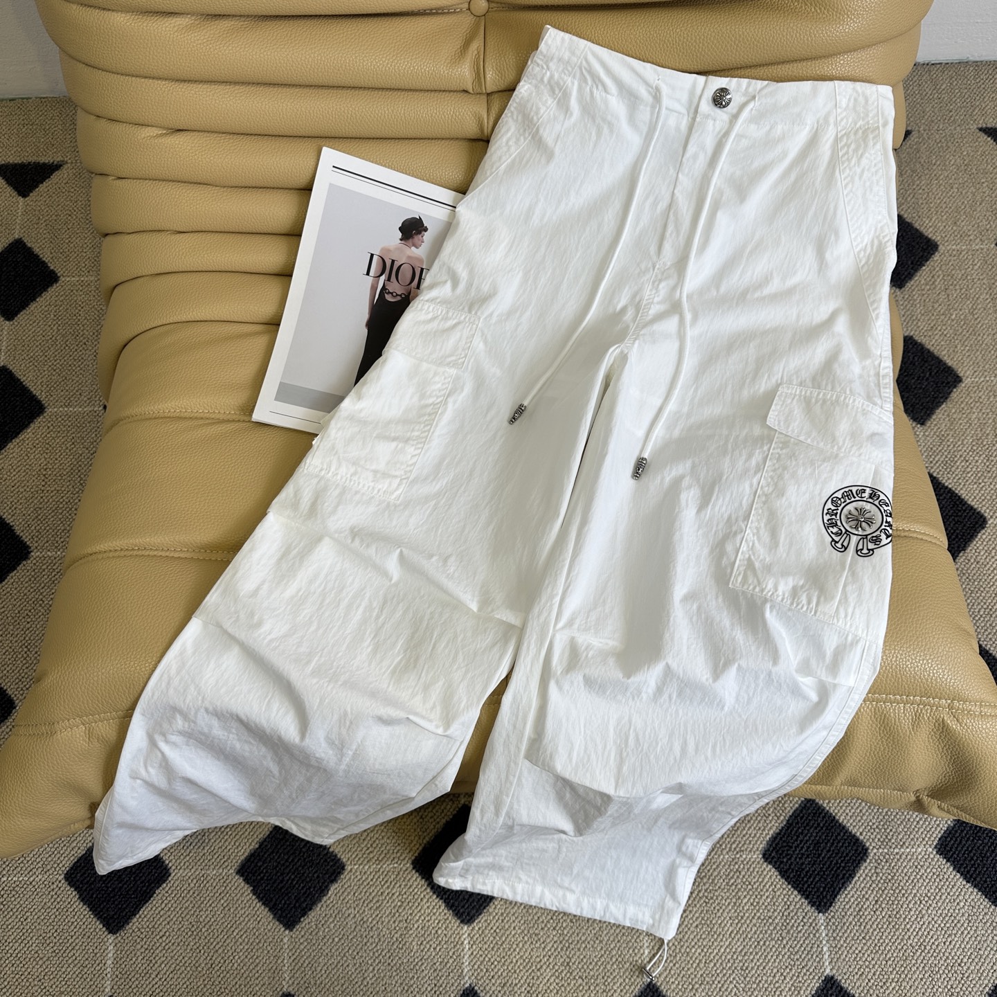Chrome Hearts Casual Cargo Pants | Relaxed Fit, Stylish, and Comfortable 2 i1748628922048 5404 0 0