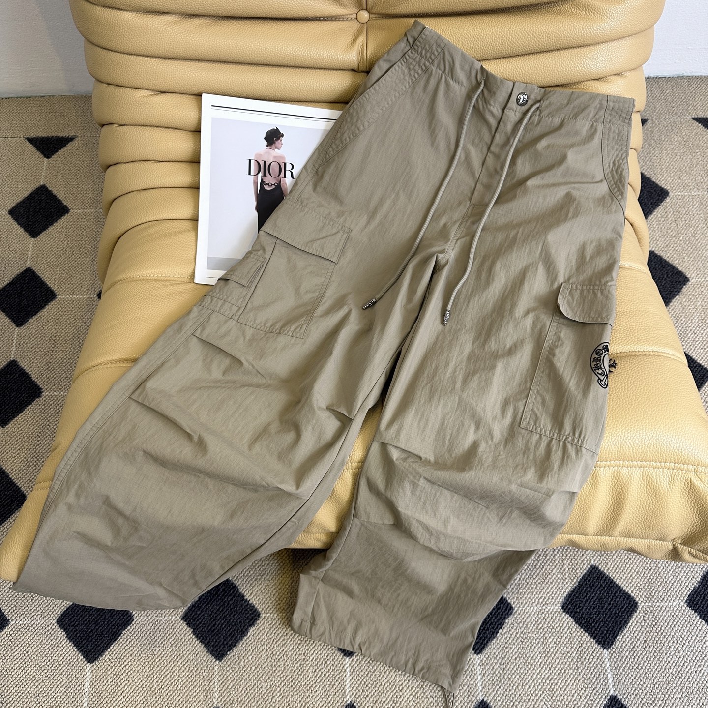 Chrome Hearts Casual Cargo Pants | Relaxed Fit, Stylish, and Comfortable 4 i1748628923819 7658 0 2