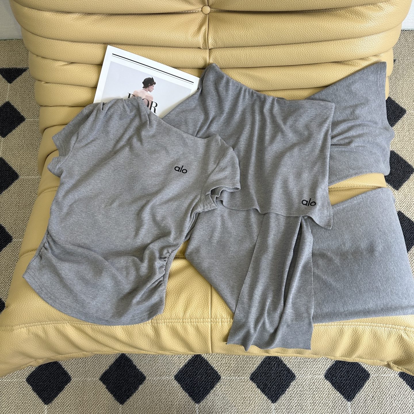“Long Legs in Perfect Shirt and Pants: Soft and Easy Style”