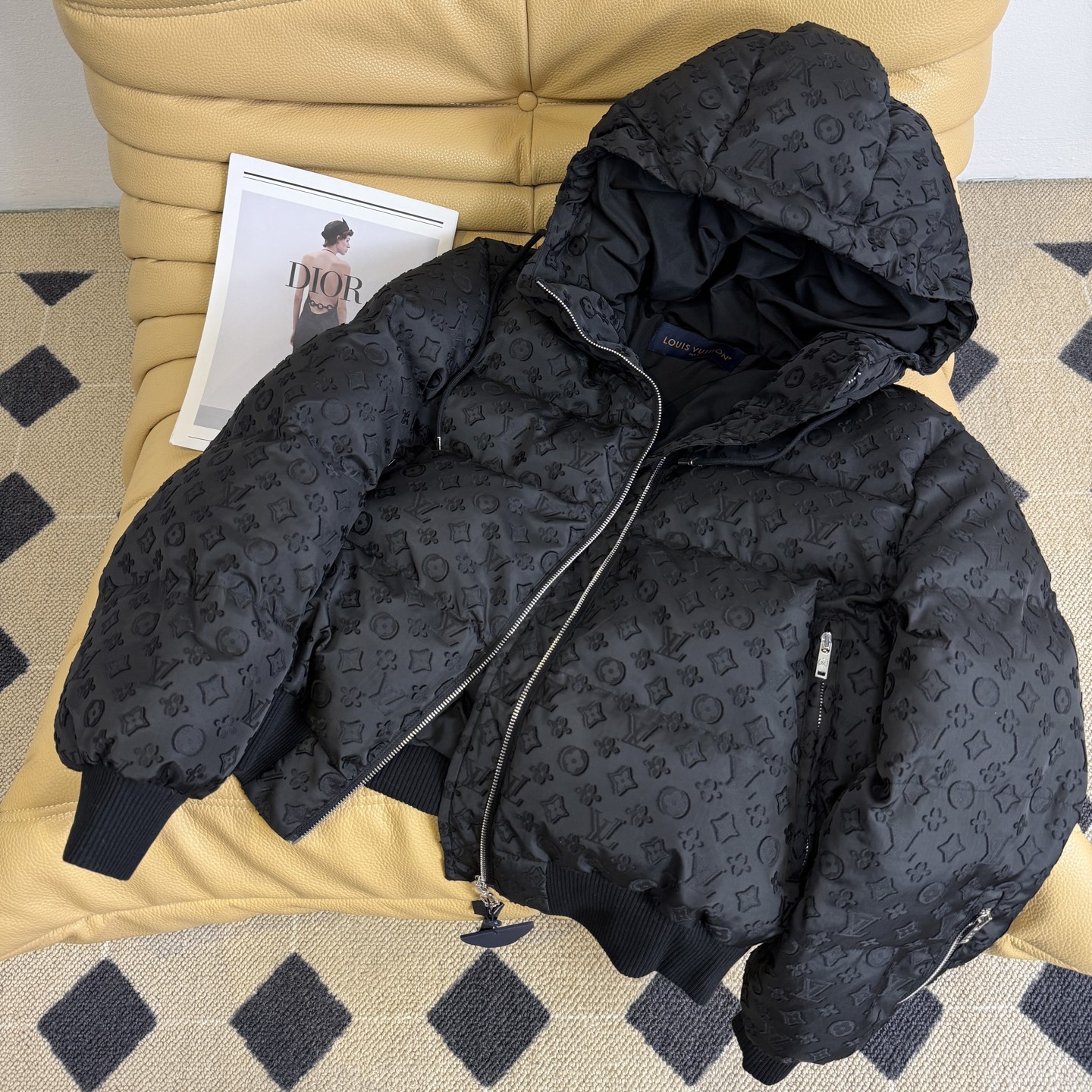 L Classic Monogram Padded Hooded Jacket, Winter Essential Outwear 4 i1761415518268 2876 0 2