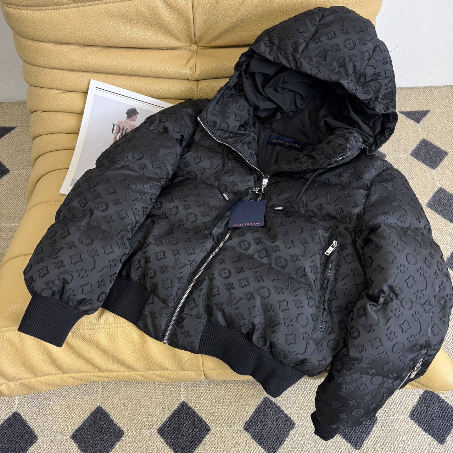 L Classic Monogram Padded Hooded Jacket, Winter Essential Outwear 8 i1761415521675 1065 0 6
