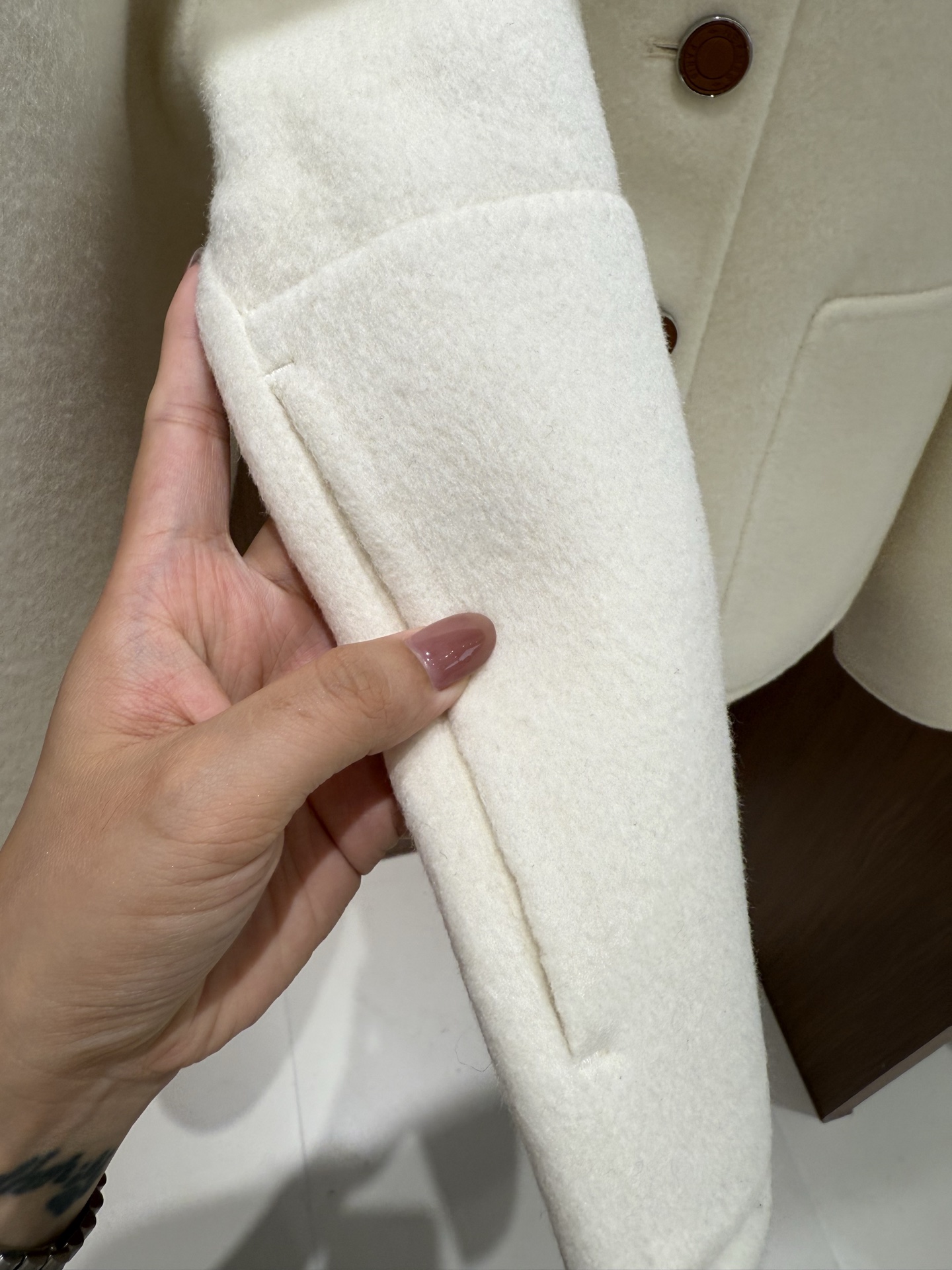 Hermes 25秋冬新款 经典单排扣羊绒大衣/外套 90羊毛10羊绒 四色sml