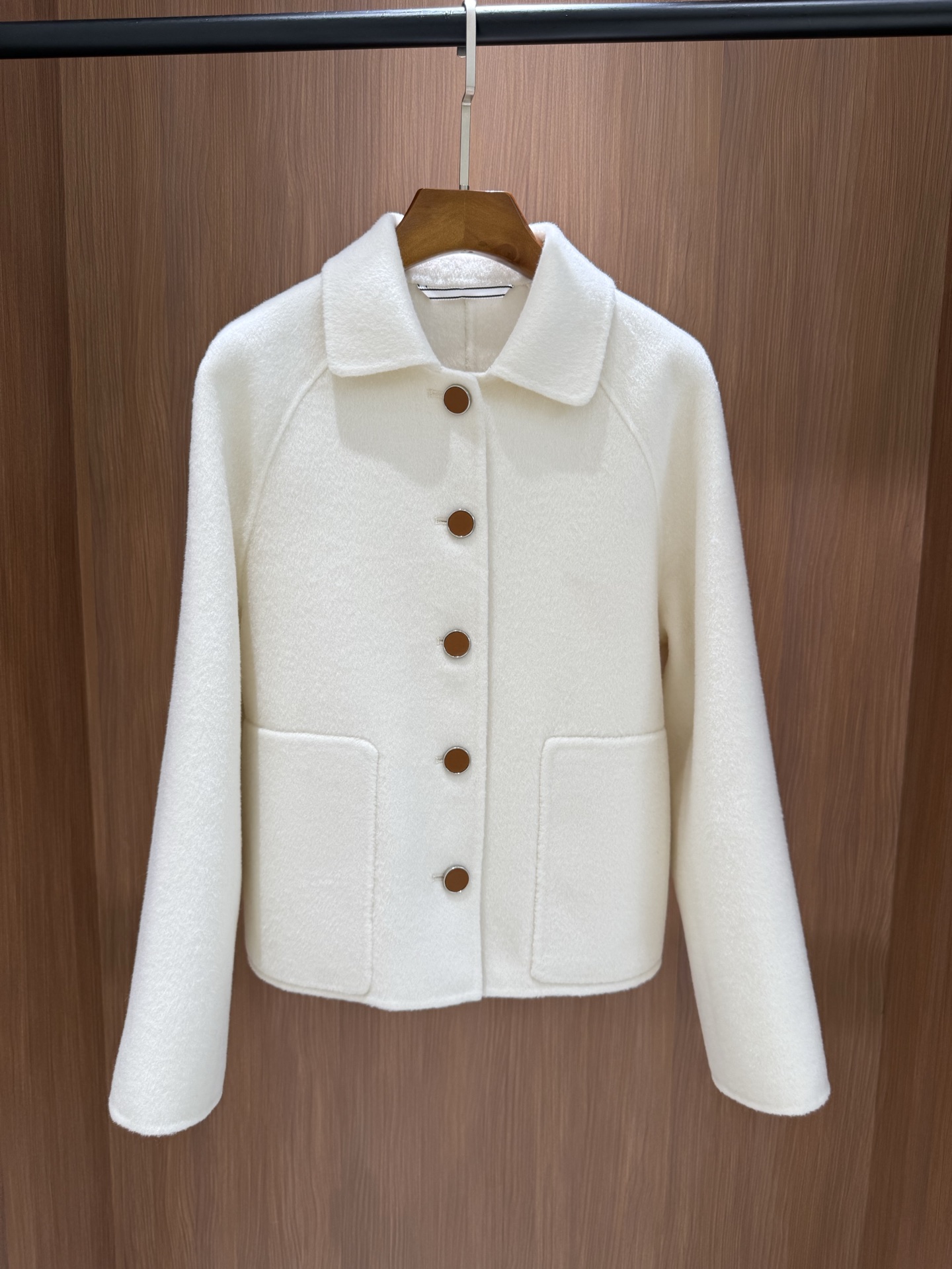 Hermes 25秋冬新款 经典单排扣羊绒大衣/外套 90羊毛10羊绒 四色sml