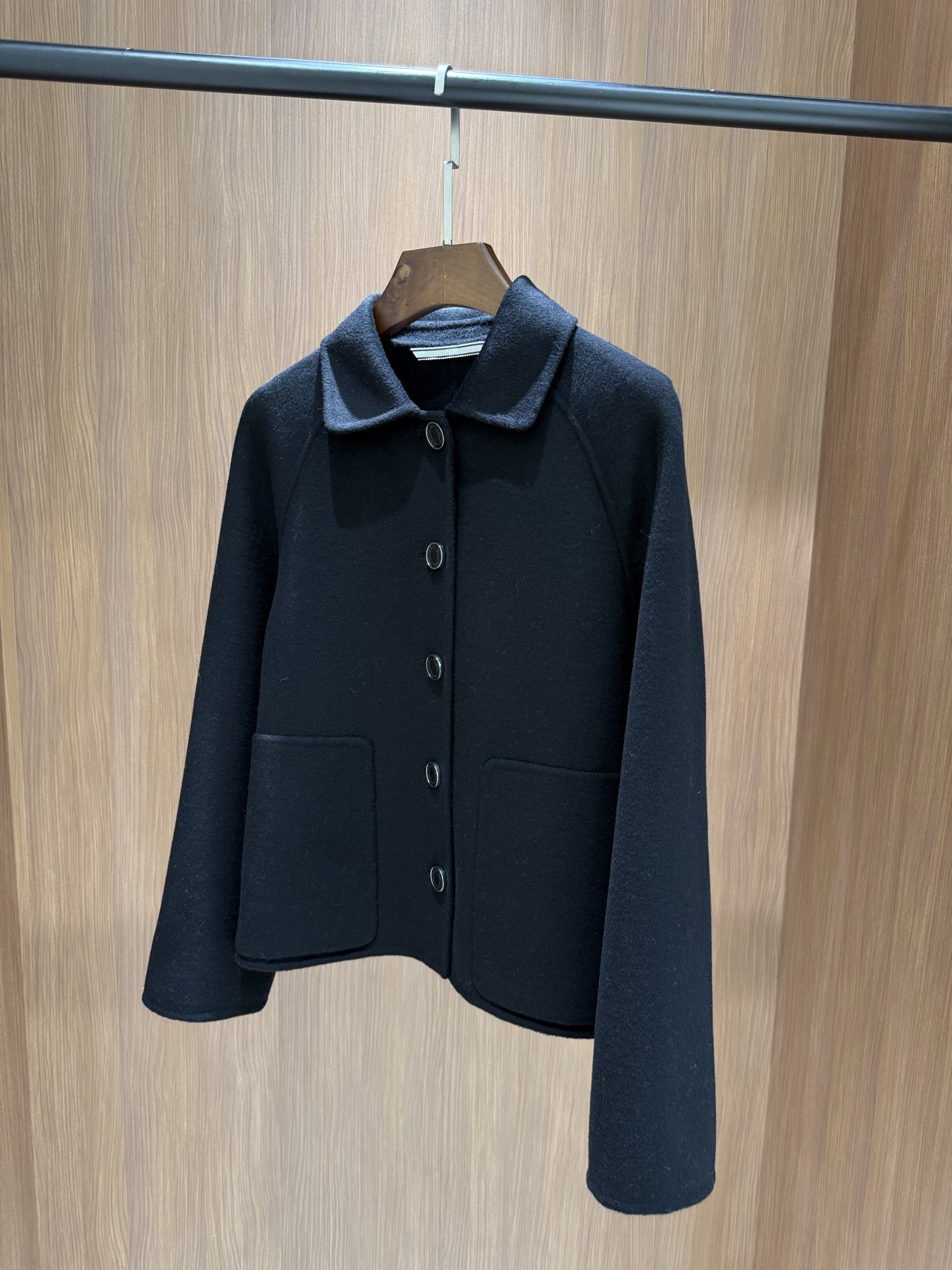 Hermes 25秋冬新款 经典单排扣羊绒大衣/外套 90羊毛10羊绒 四色sml