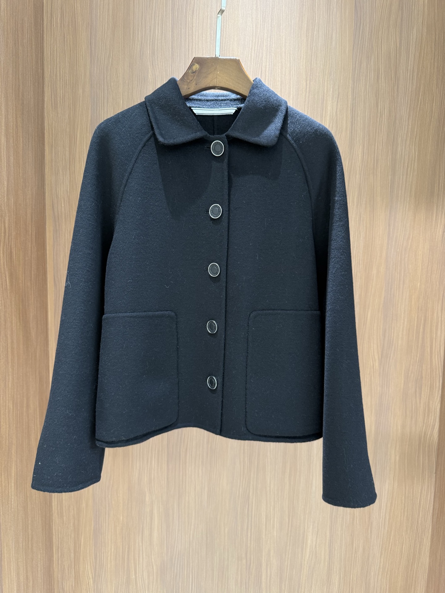 Hermes 25秋冬新款 经典单排扣羊绒大衣/外套 90羊毛10羊绒 四色sml