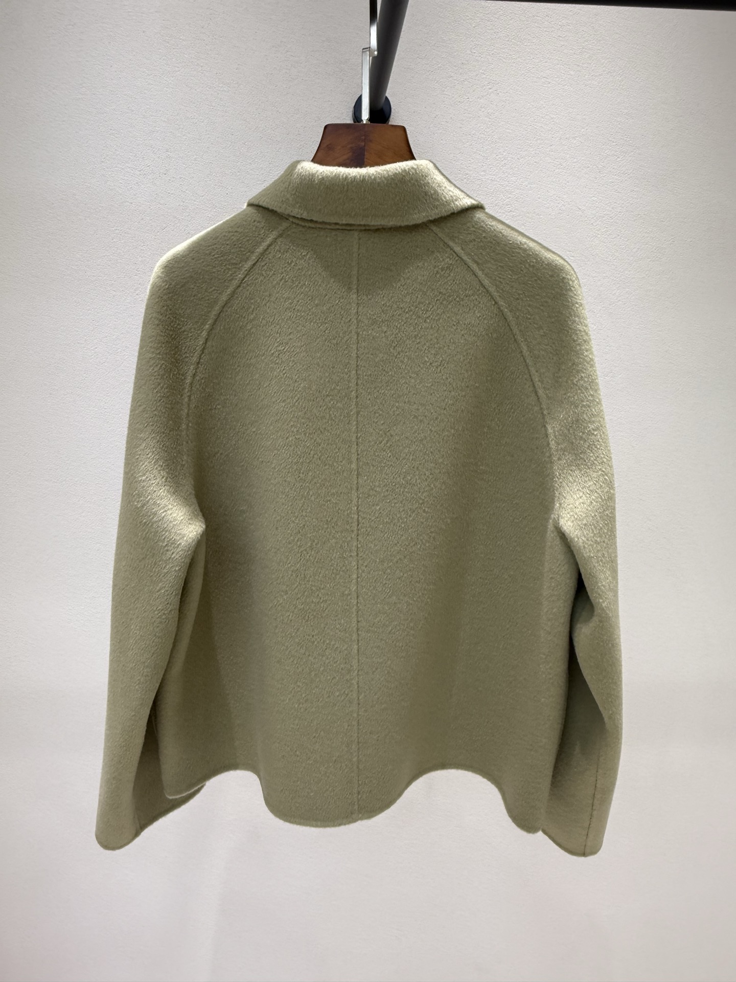 Hermes 25秋冬新款 经典单排扣羊绒大衣/外套 90羊毛10羊绒 四色sml