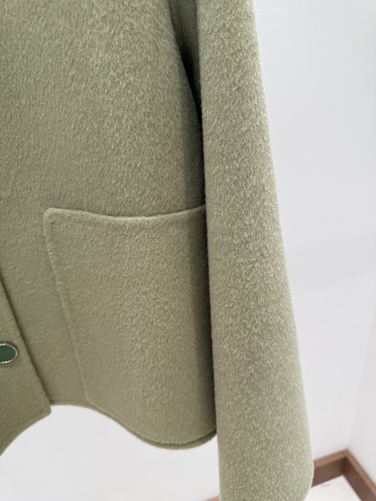 Hermes 25秋冬新款 经典单排扣羊绒大衣/外套 90羊毛10羊绒 四色sml