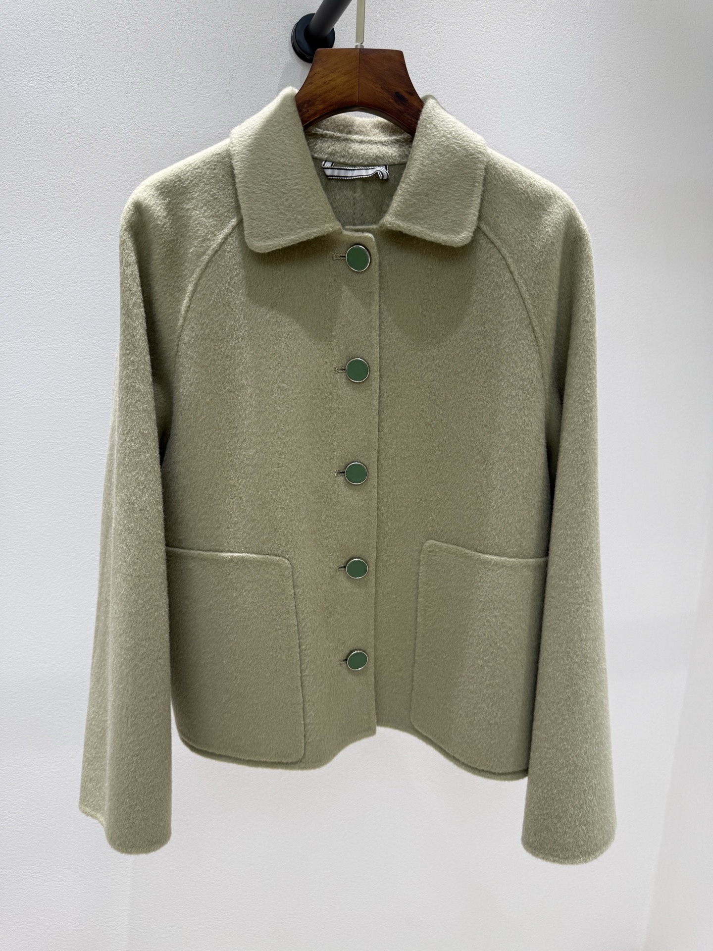 Hermes 25秋冬新款 经典单排扣羊绒大衣/外套 90羊毛10羊绒 四色sml