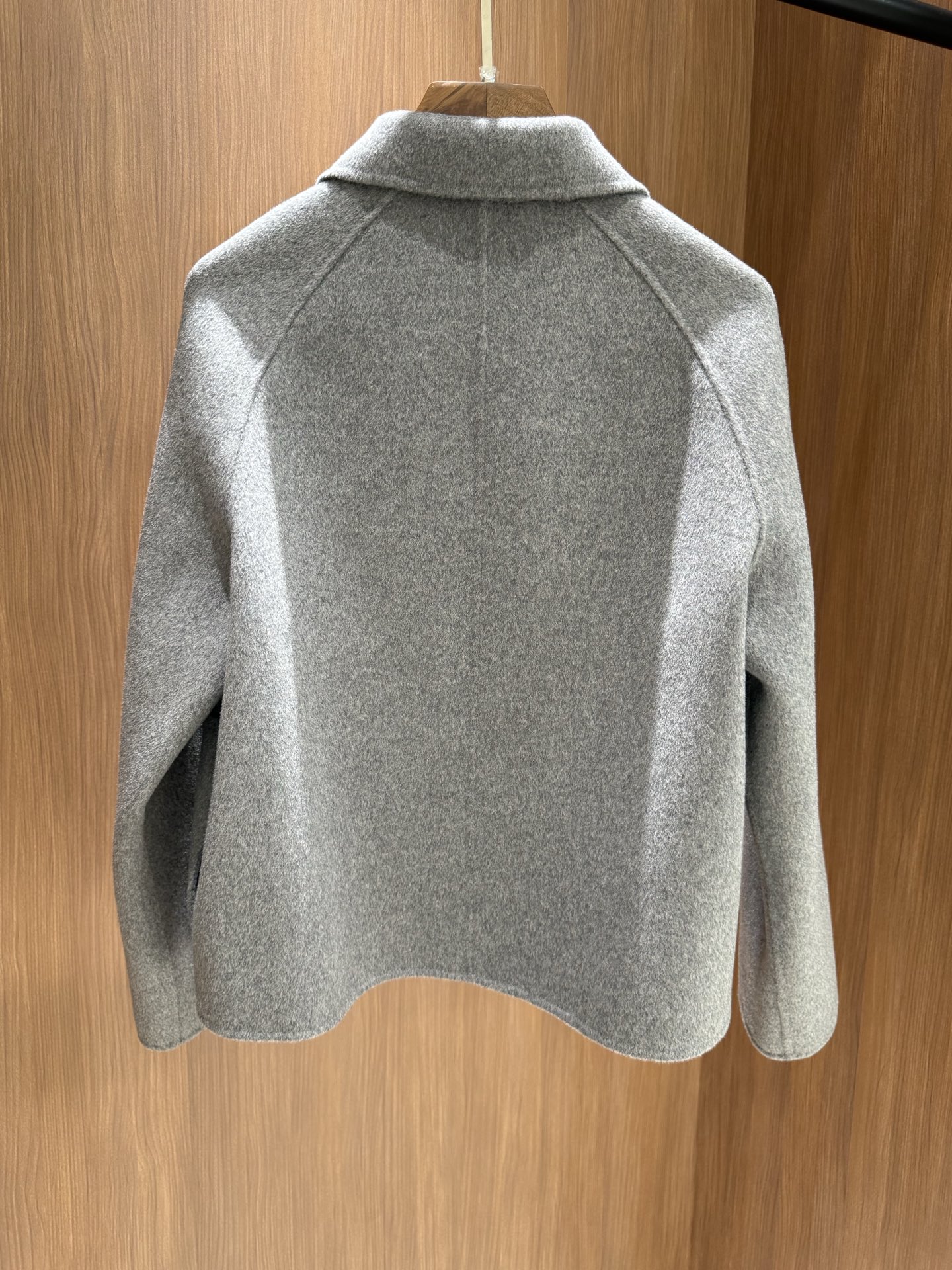 Hermes 25秋冬新款 经典单排扣羊绒大衣/外套 90羊毛10羊绒 四色sml