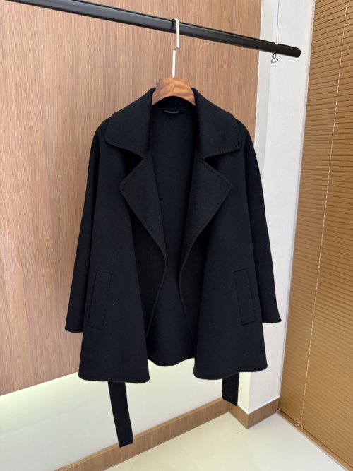 Max Mara Gas Series Women's Coat - Elegant Caramel Wrap Design 1 Max Mara Gas Series Women's Coat - Elegant Caramel Wrap Design
