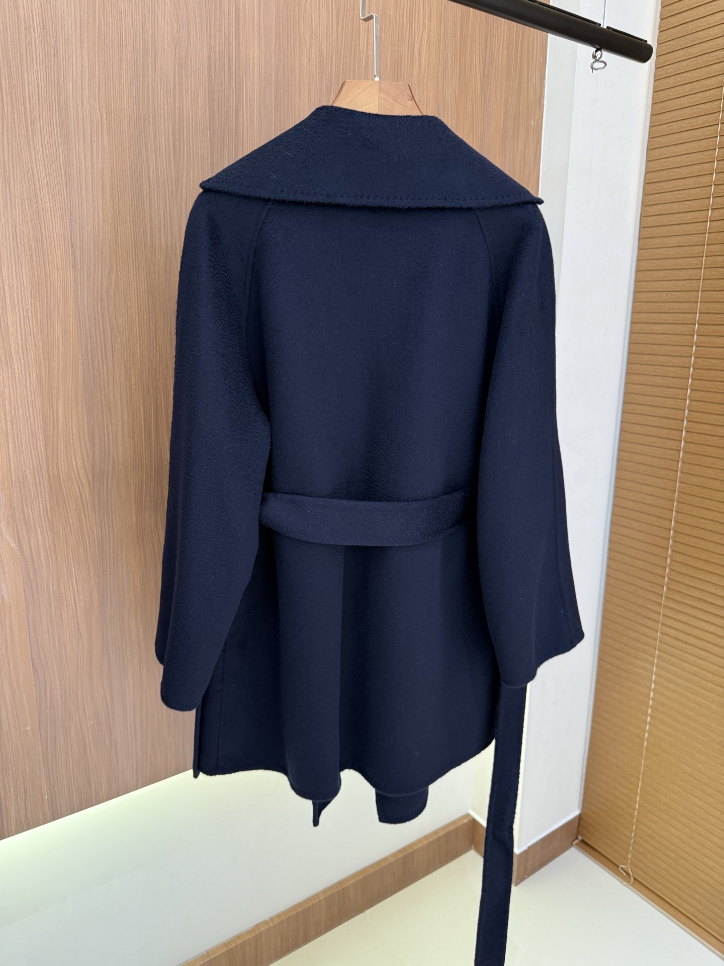 Max Mara -Gas Wool Blend Wrap Coat in Navy Blue with Belt 6 i1756451890700 2173 0 4