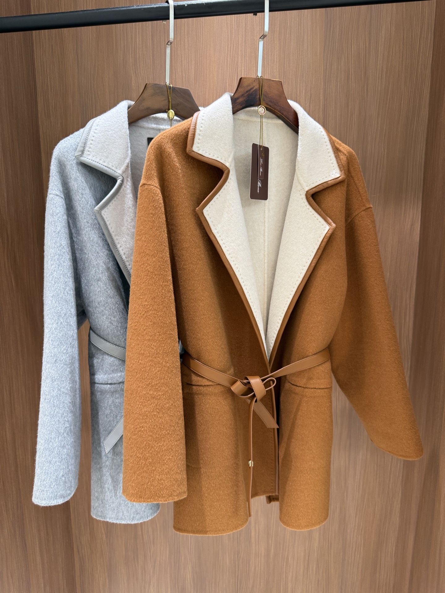 Loro Piana Inspired Reversible Wool & Cashmere Jacket - Chic Color Block Design 2 i1756807356626 8397 0 9