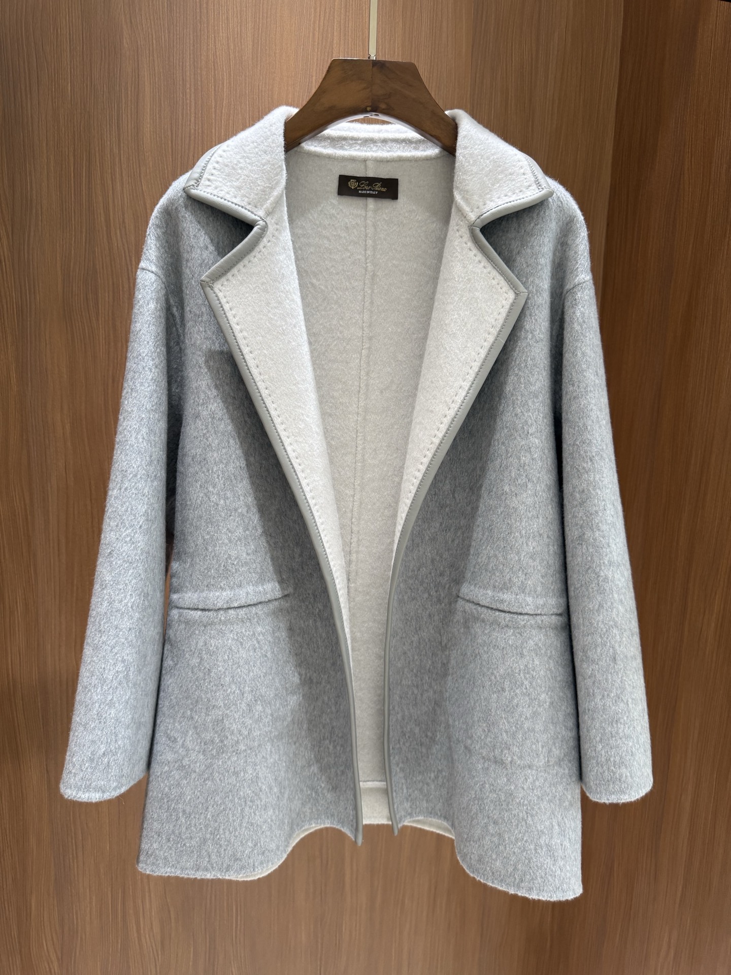 Loro Piana Inspired Reversible Wool & Cashmere Jacket - Chic Color Block Design 5 i1756808067106 3760 0 3